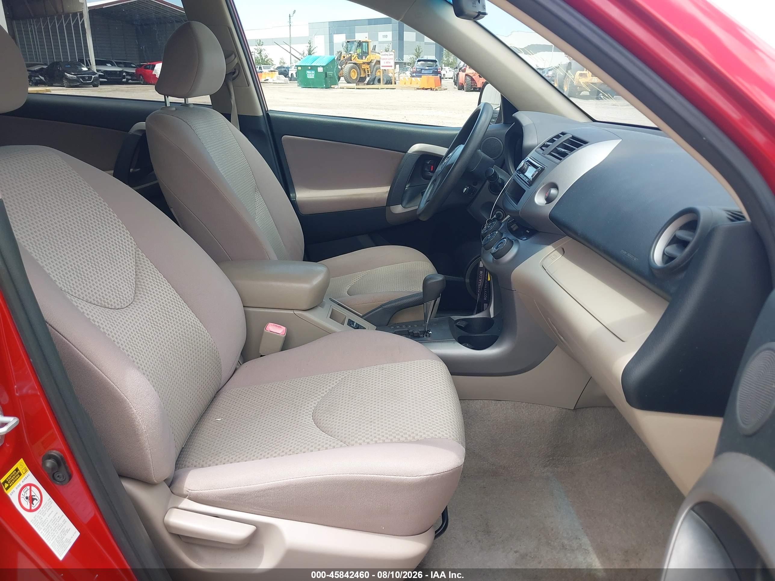 2007 Toyota Rav4   Красный vin: JTMZD33V476050590