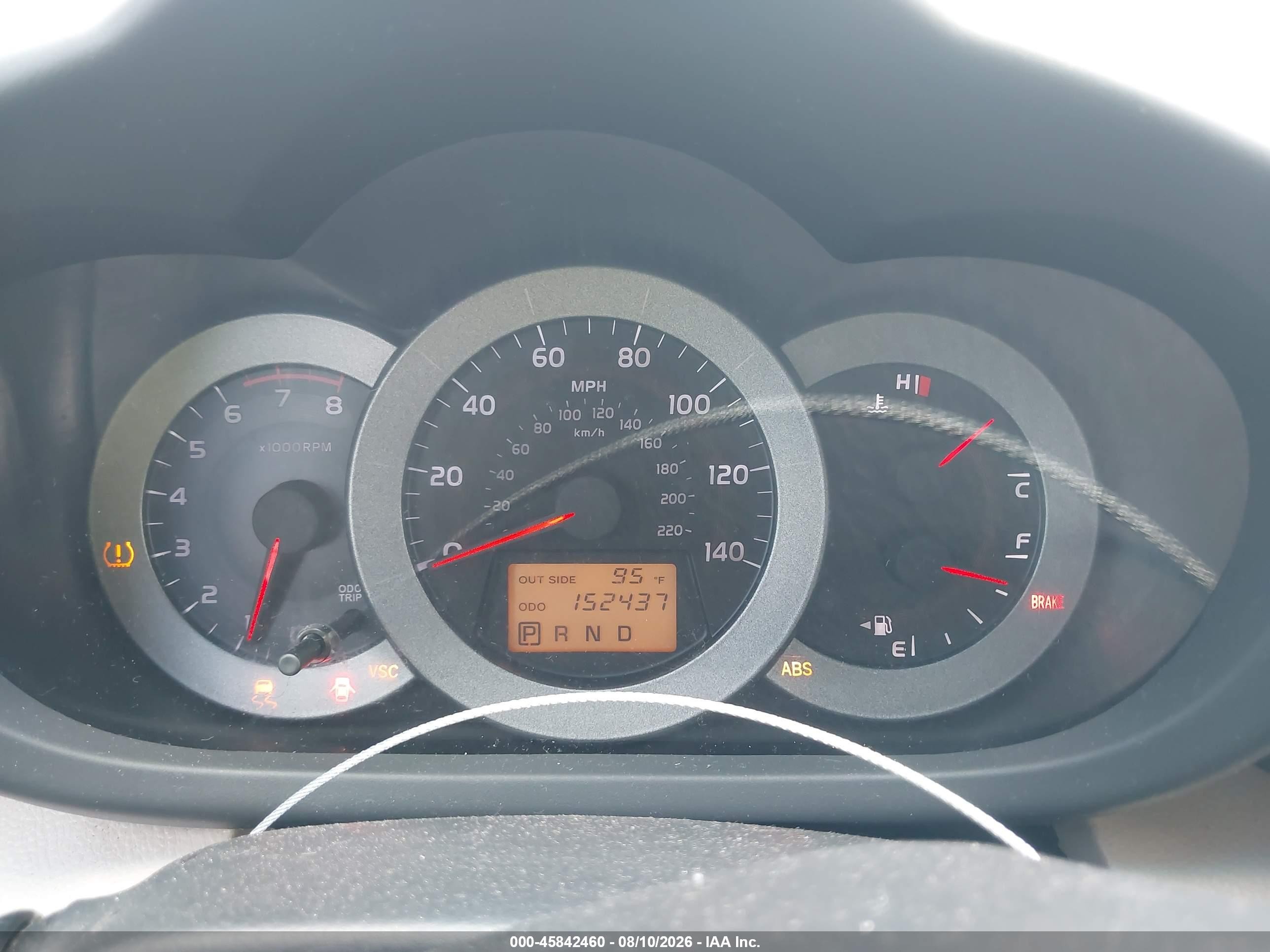 2007 Toyota Rav4   Красный vin: JTMZD33V476050590