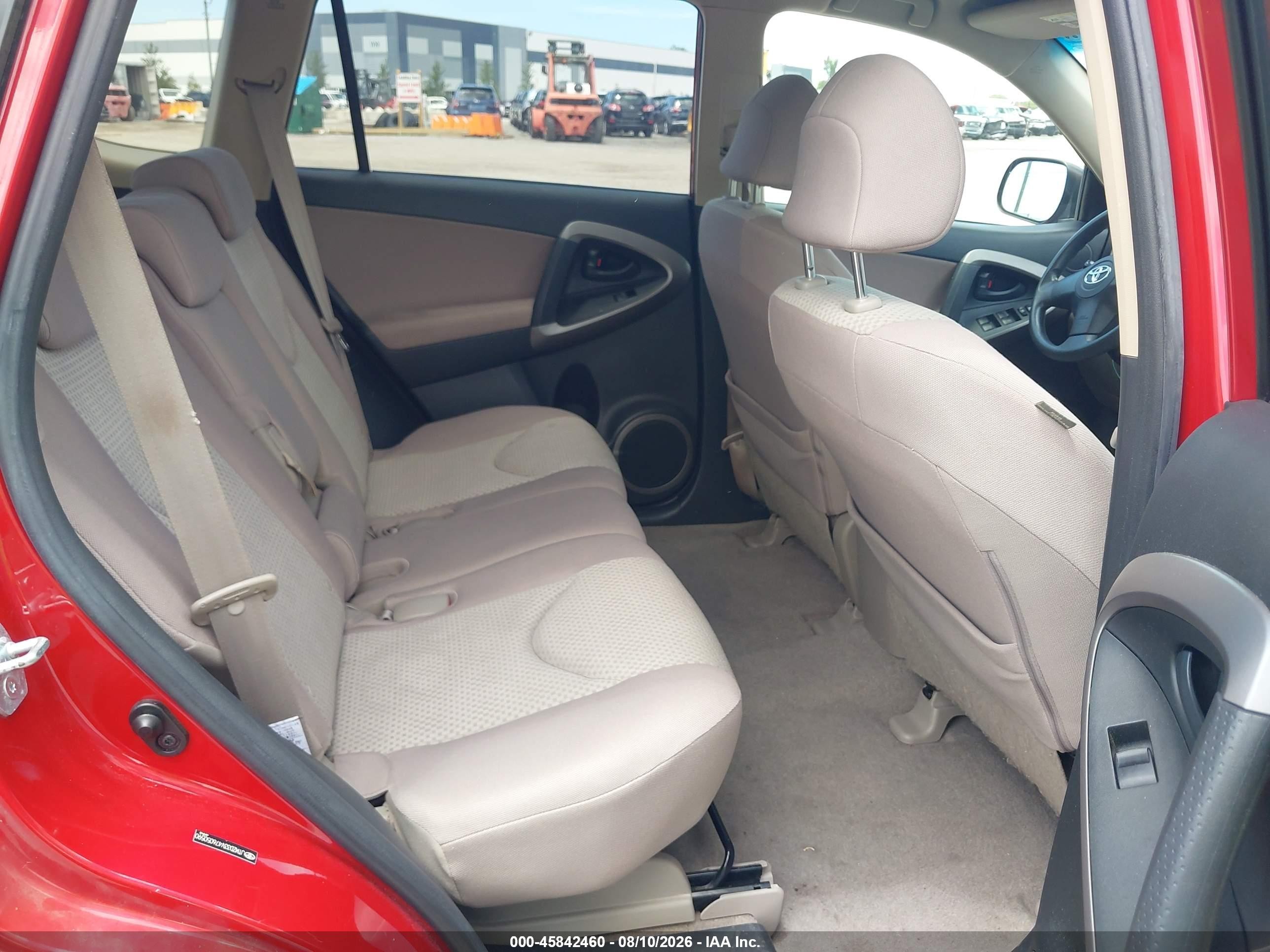 2007 Toyota Rav4   Красный vin: JTMZD33V476050590