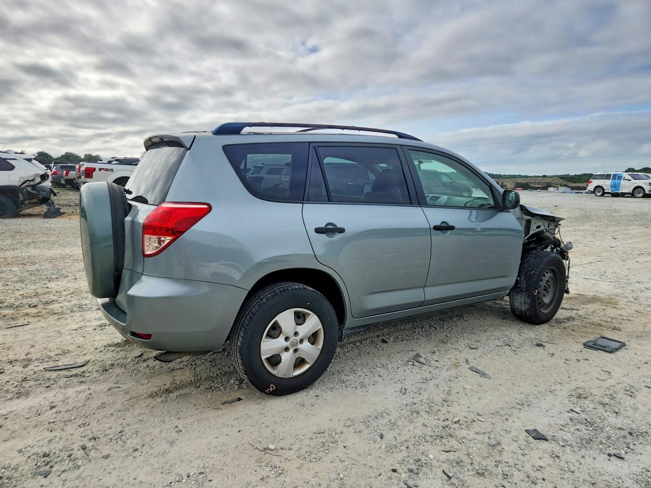 2008 Toyota Rav4 Base Gray vin: JTMZD33V485096637