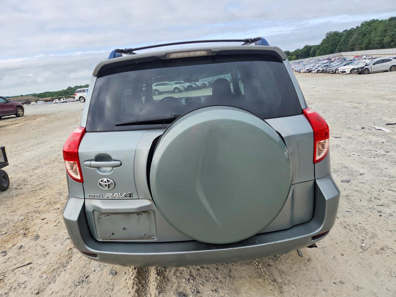 2008 Toyota Rav4 Base Gray vin: JTMZD33V485096637