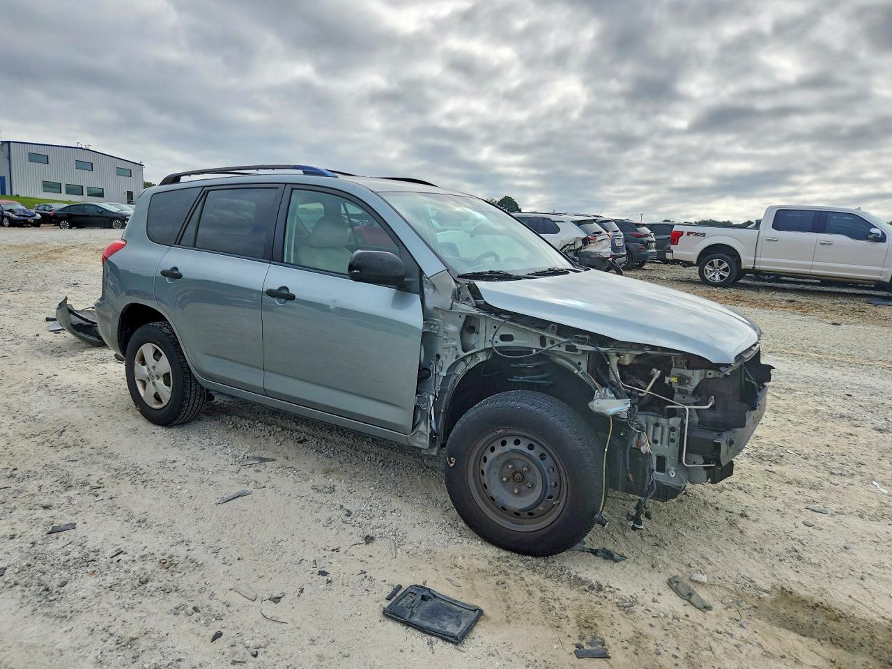 2008 Toyota Rav4 Base Gray vin: JTMZD33V485096637