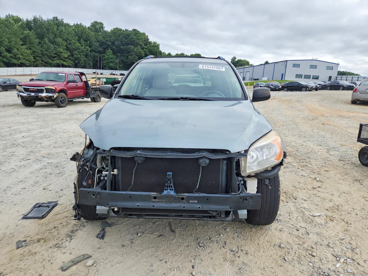 2008 Toyota Rav4 Base Gray vin: JTMZD33V485096637