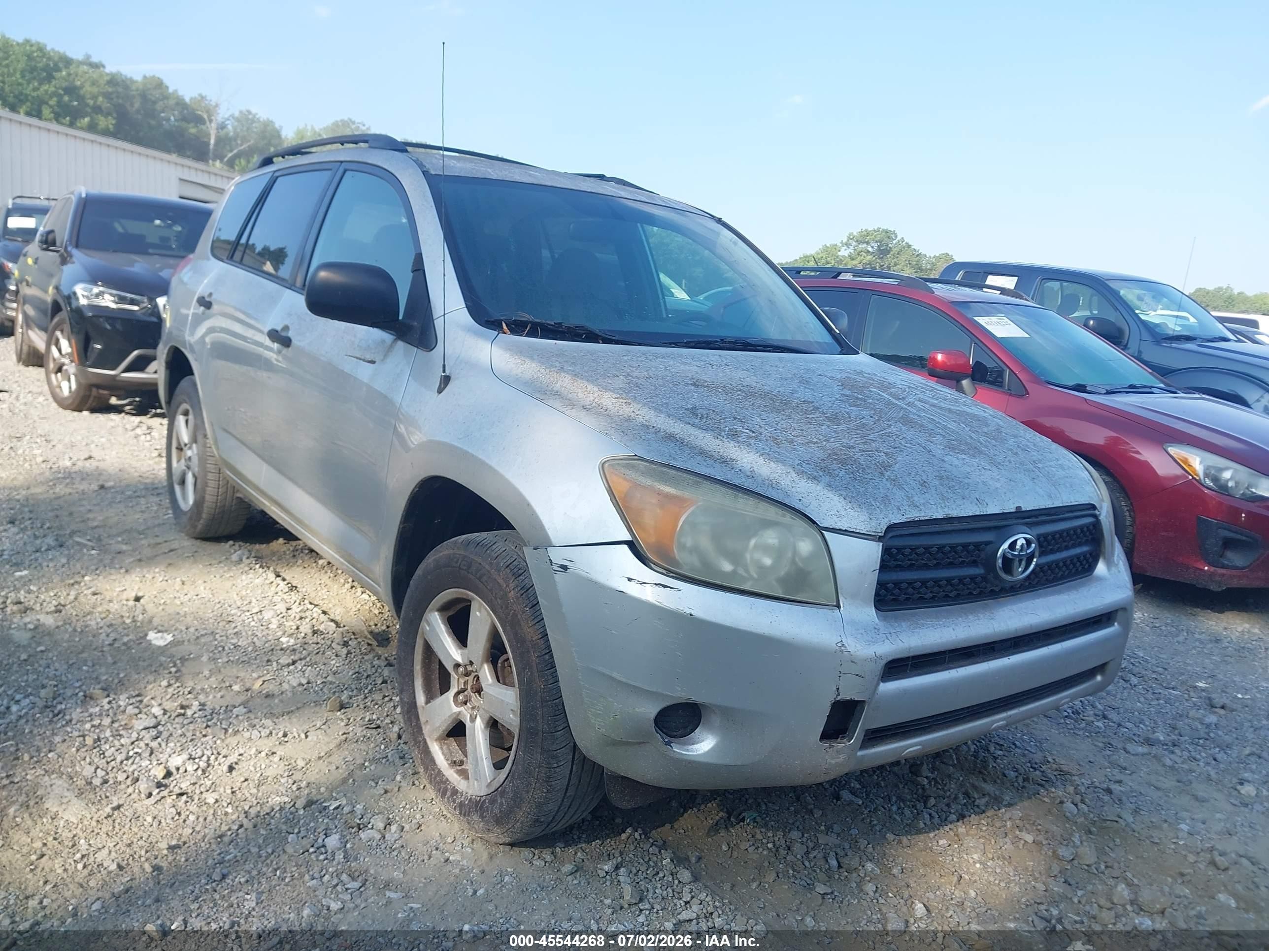 2008 Toyota Rav4   Silver vin: JTMZD33V485096900
