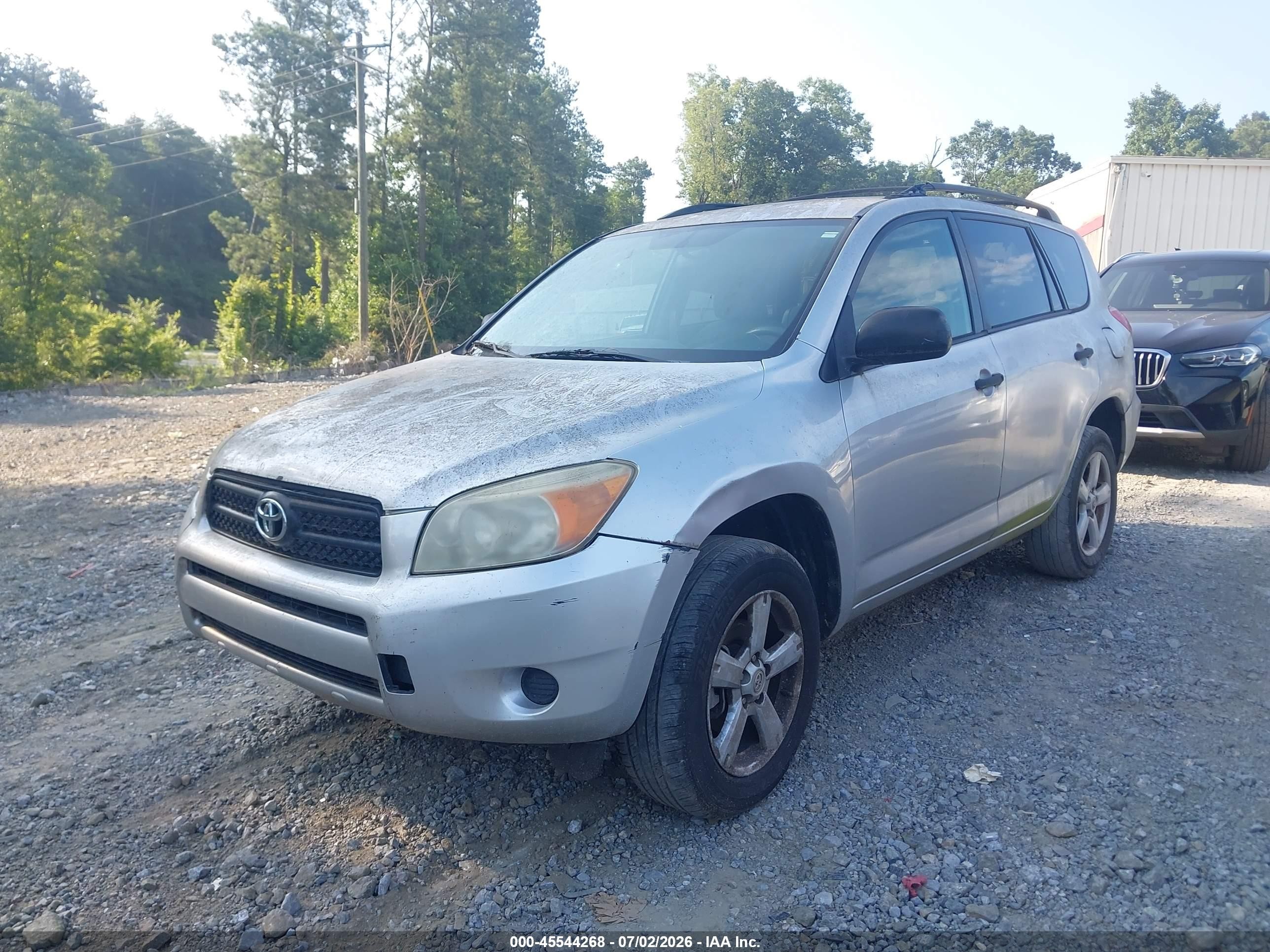 2008 Toyota Rav4   Silver vin: JTMZD33V485096900