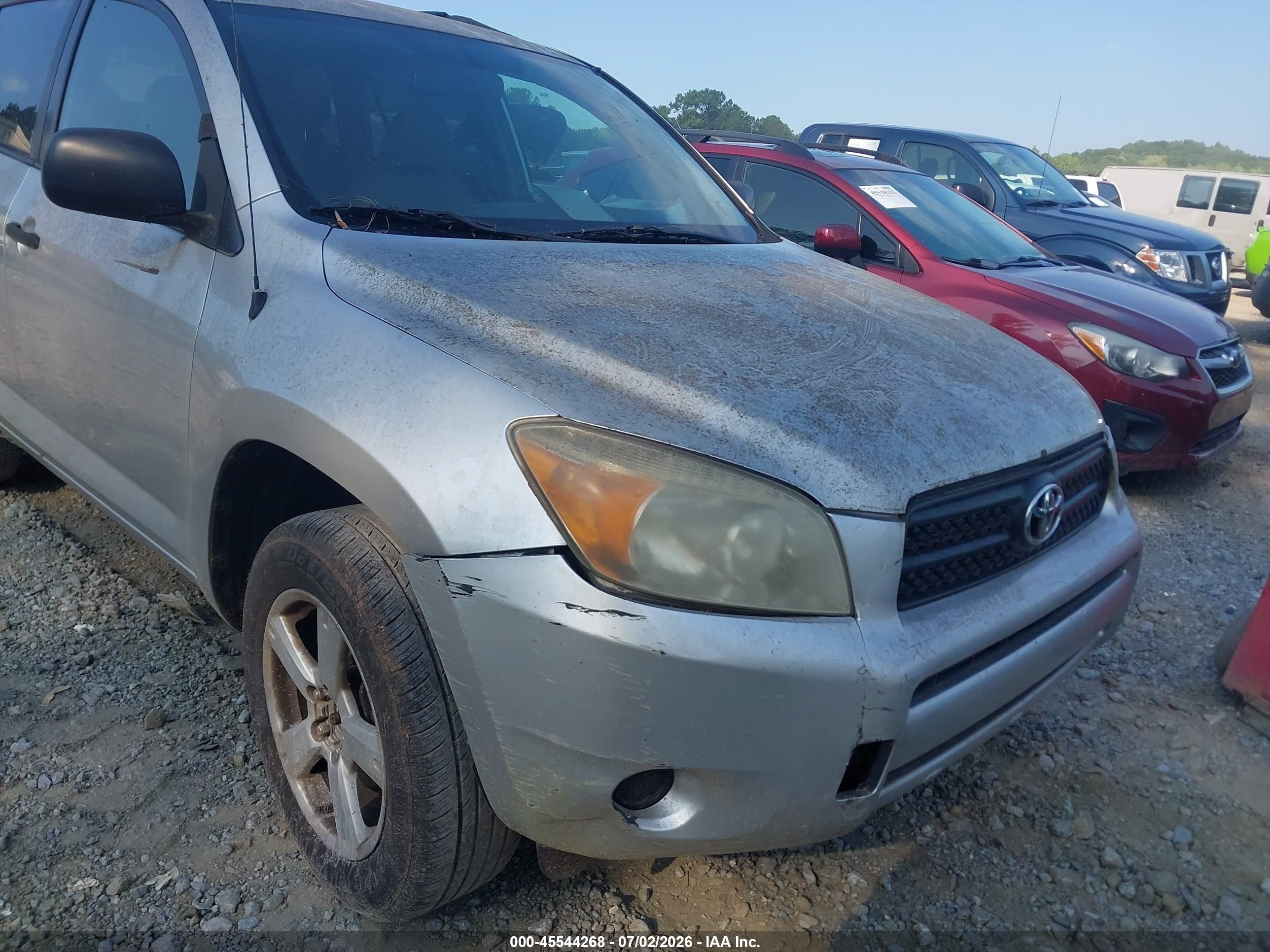 2008 Toyota Rav4   Silver vin: JTMZD33V485096900