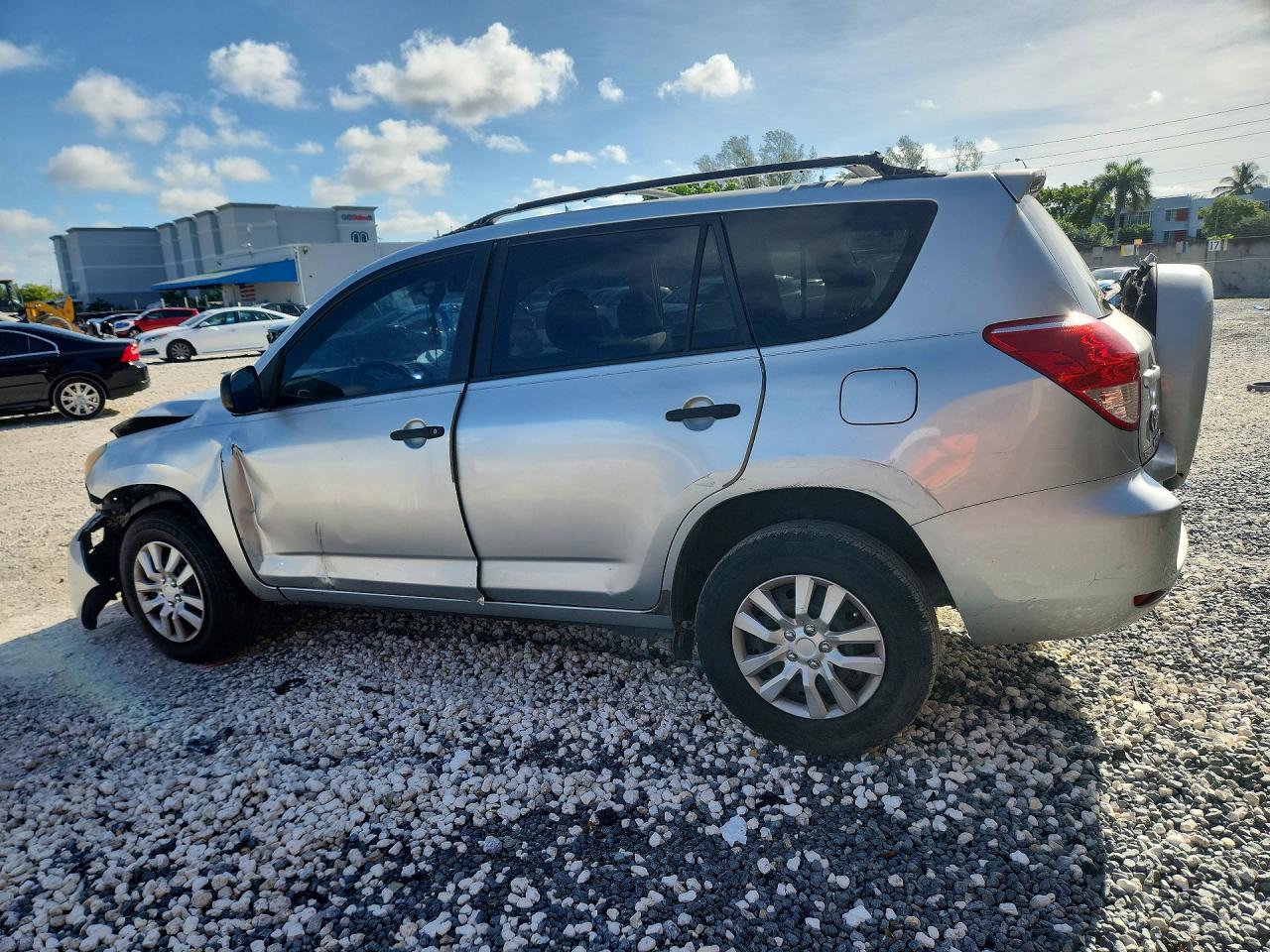 2008 Toyota Rav4 Base Silver vin: JTMZD33V485099098