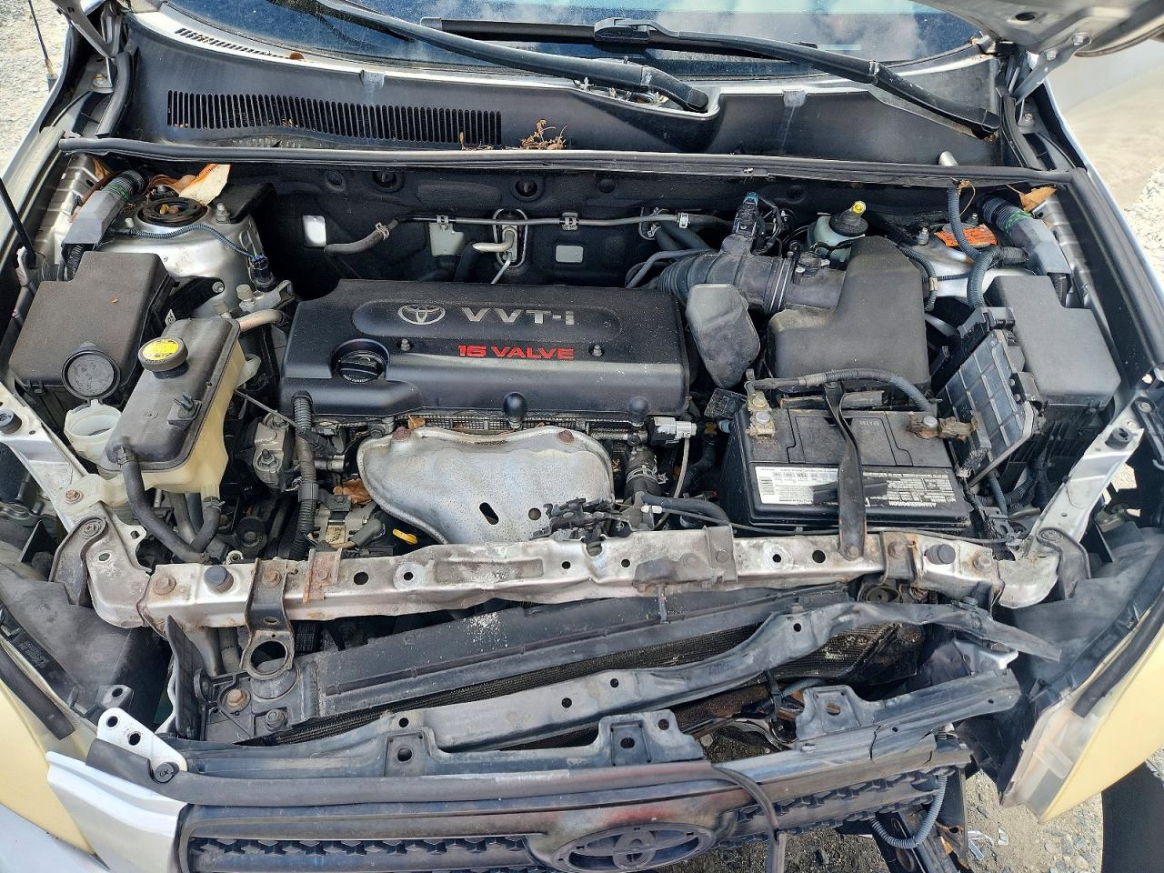 2008 Toyota Rav4 Base Silver vin: JTMZD33V485099098
