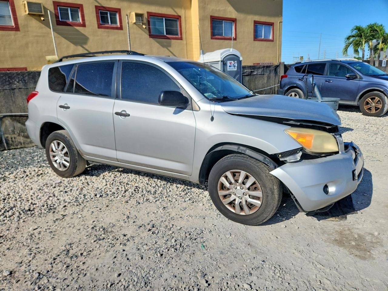 2008 Toyota Rav4 Base Silver vin: JTMZD33V485099098