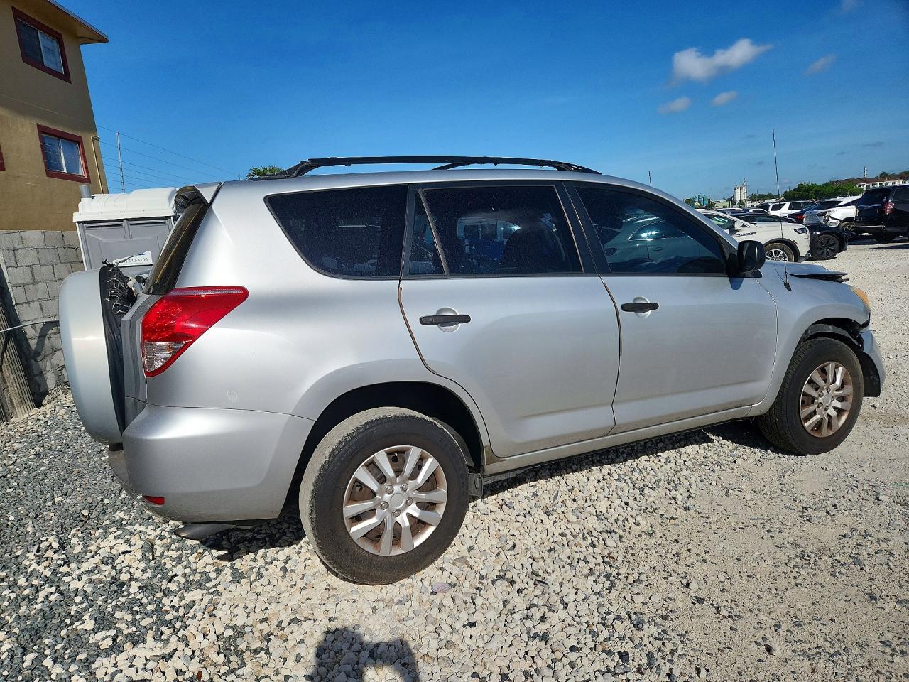 2008 Toyota Rav4 Base Silver vin: JTMZD33V485099098