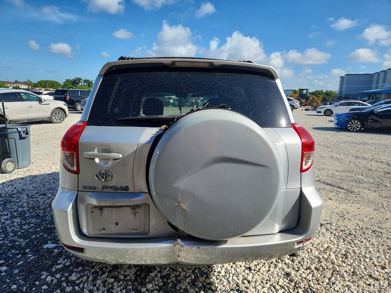 2008 Toyota Rav4 Base Silver vin: JTMZD33V485099098