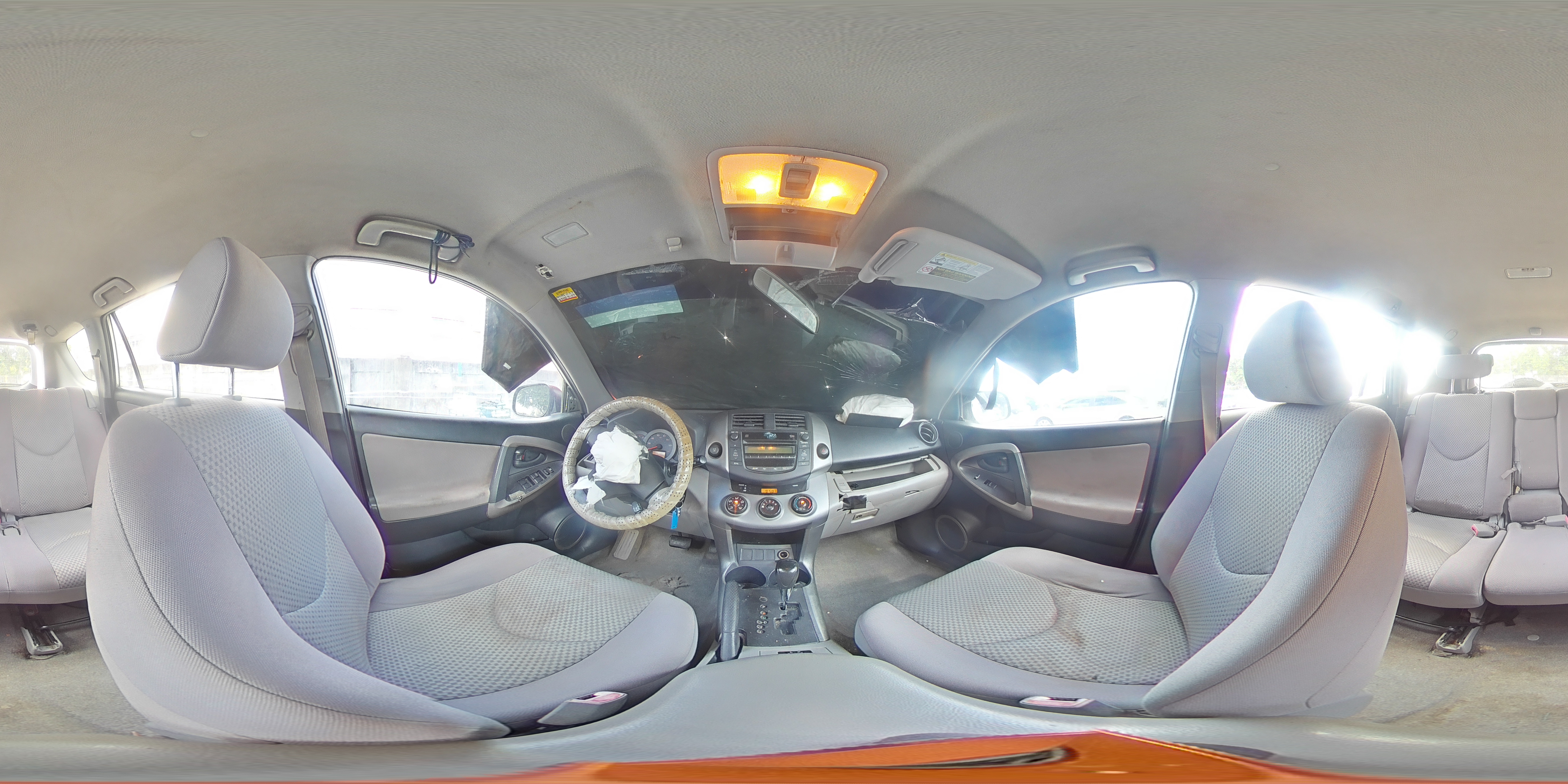 2008 Toyota Rav4 Base Silver vin: JTMZD33V485099098