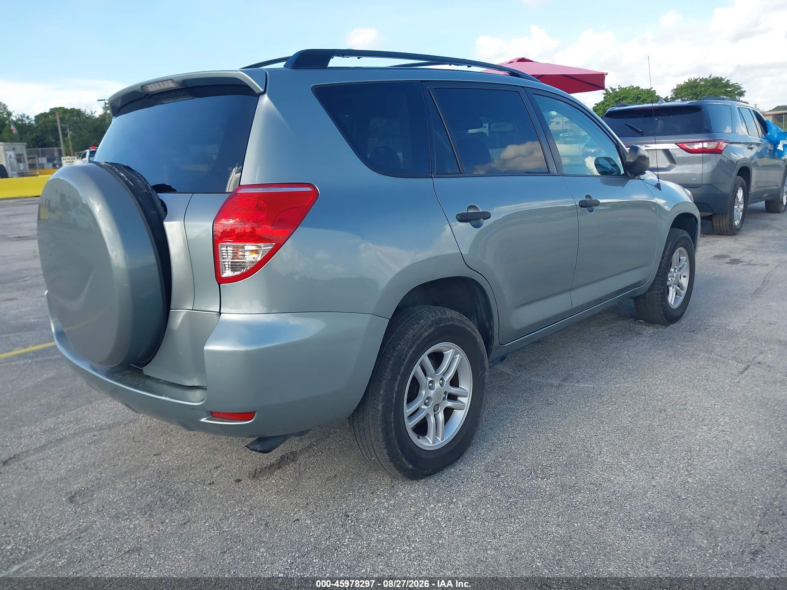 2008 Toyota Rav4   Silver vin: JTMZD33V486054981