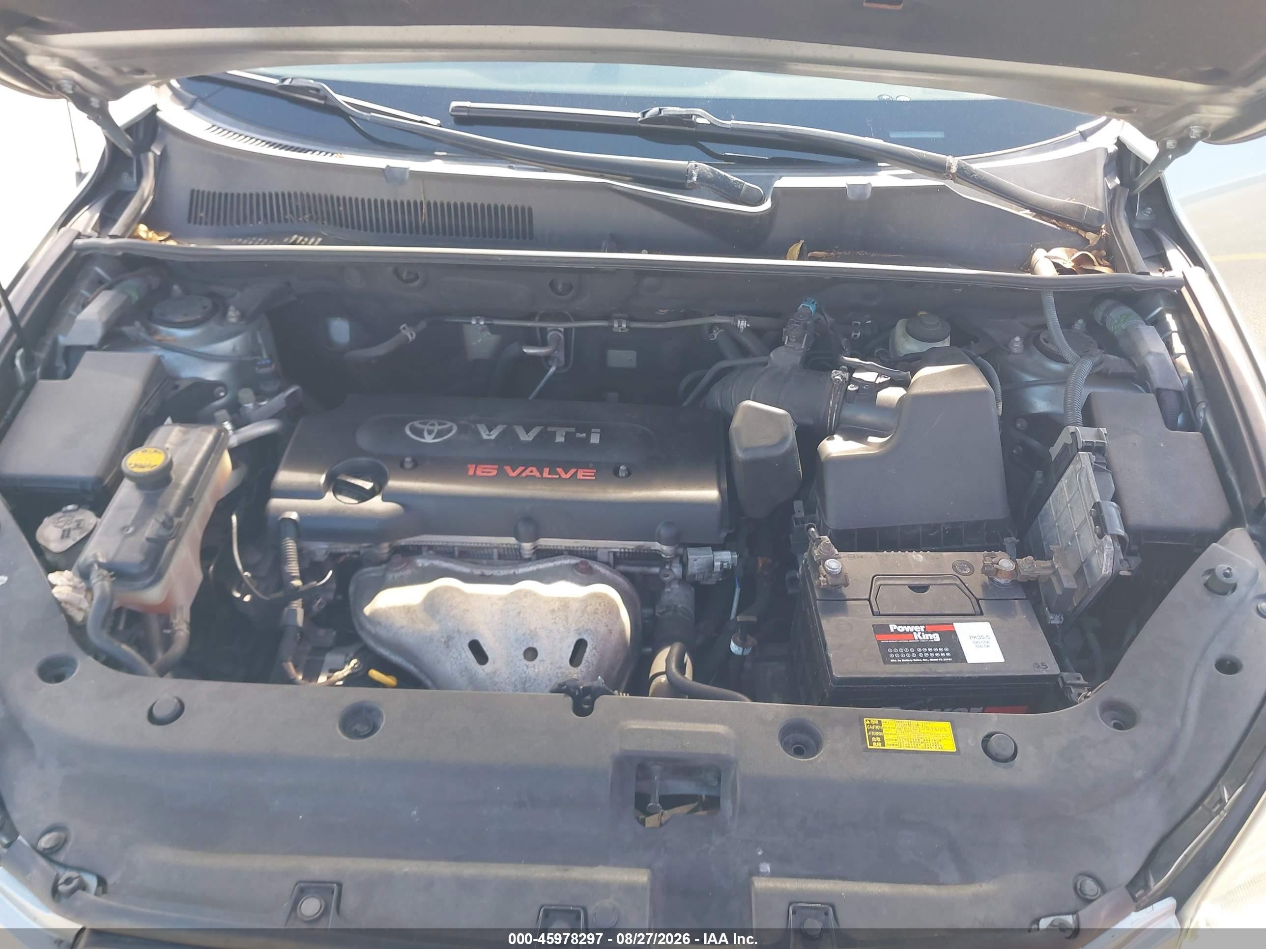 2008 Toyota Rav4   Silver vin: JTMZD33V486054981