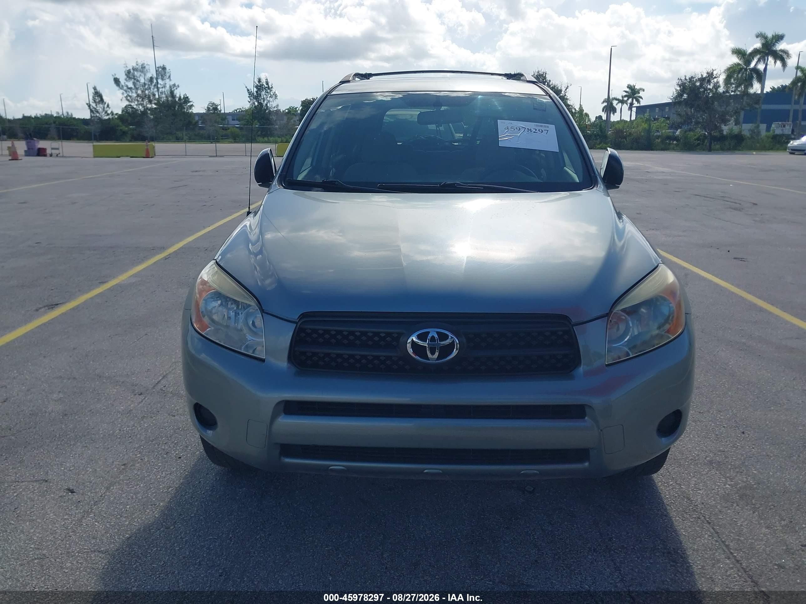 2008 Toyota Rav4   Silver vin: JTMZD33V486054981