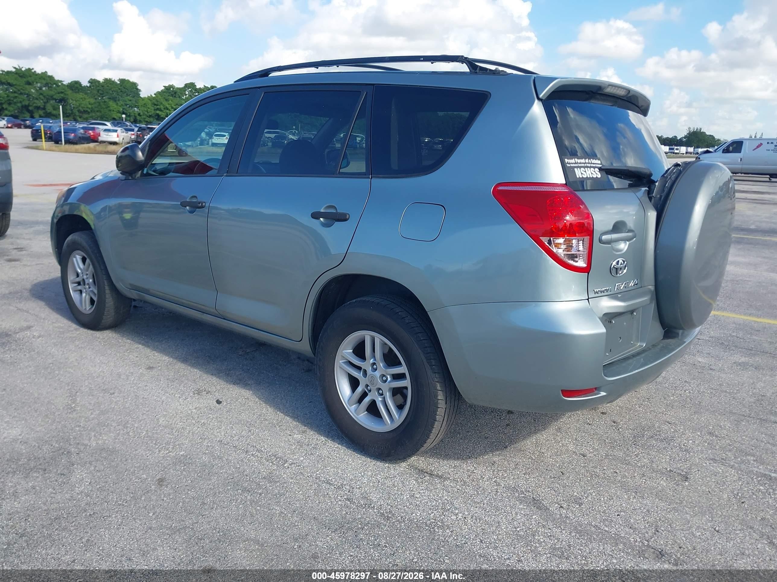 2008 Toyota Rav4   Silver vin: JTMZD33V486054981