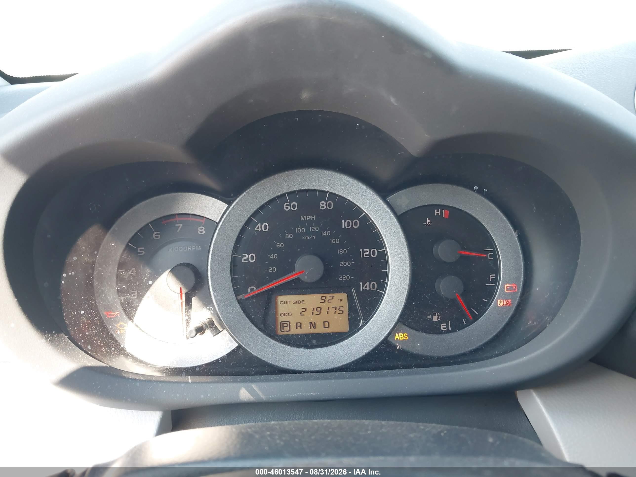 2008 Toyota Rav4   Silver vin: JTMZD33V486064281