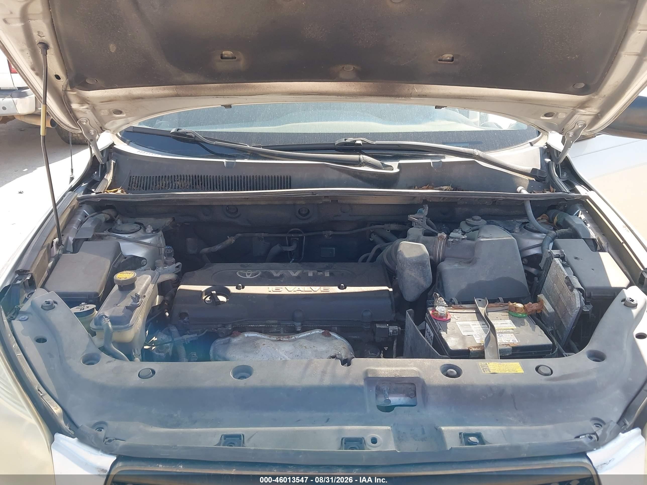2008 Toyota Rav4   Silver vin: JTMZD33V486064281