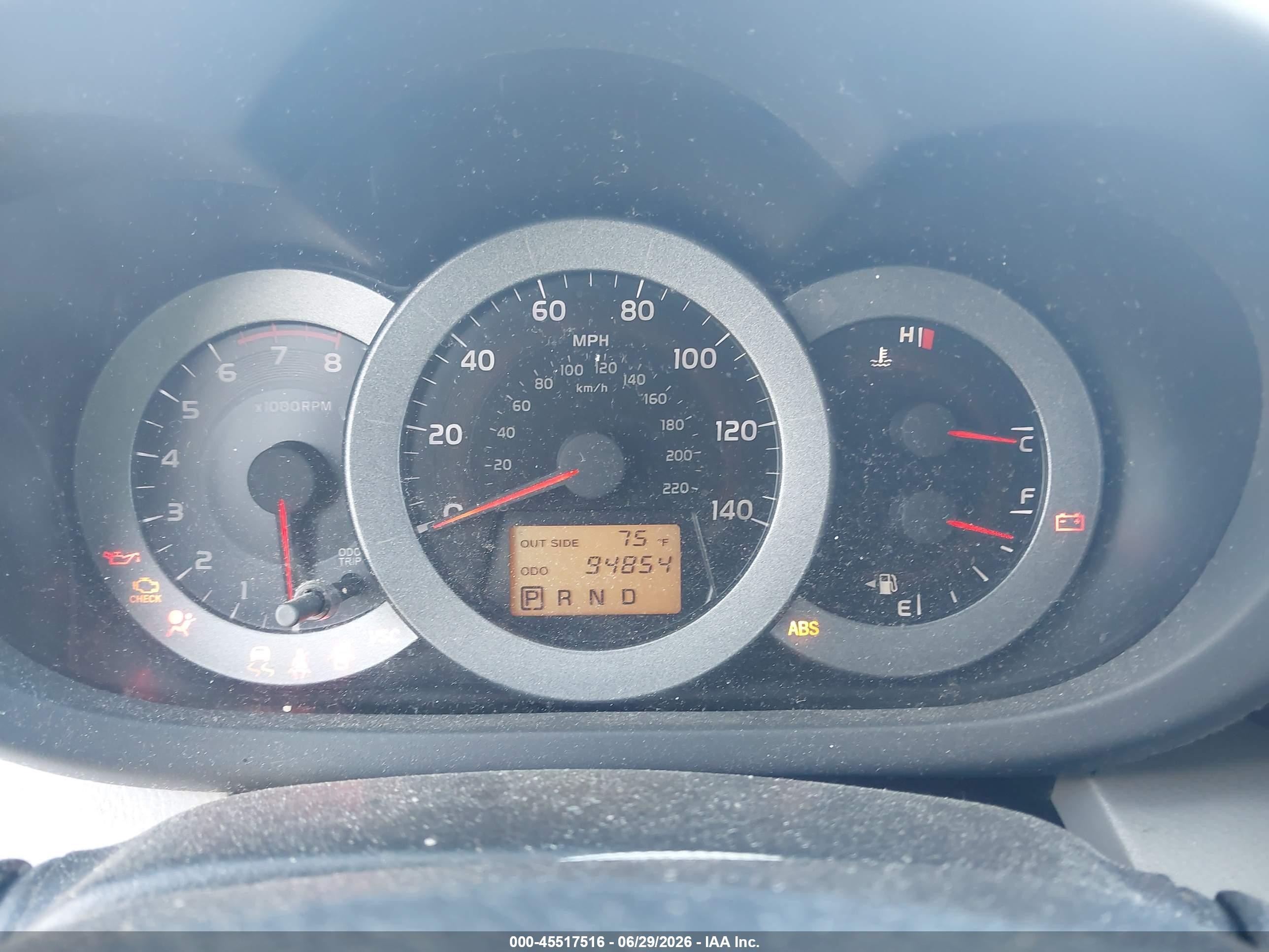 2008 Toyota Rav4   Silver vin: JTMZD33V486067925