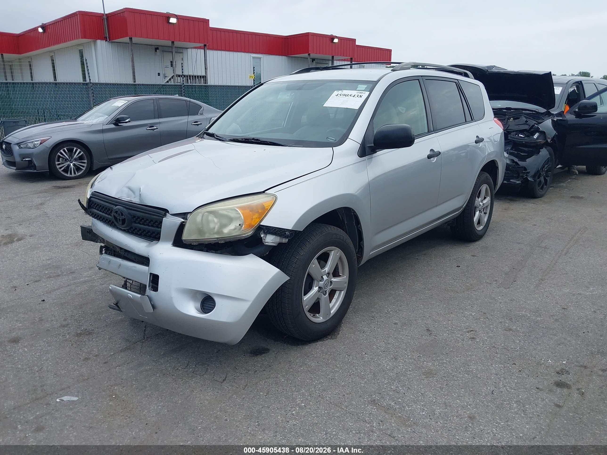 2006 Toyota Rav4   Silver vin: JTMZD33V565020728
