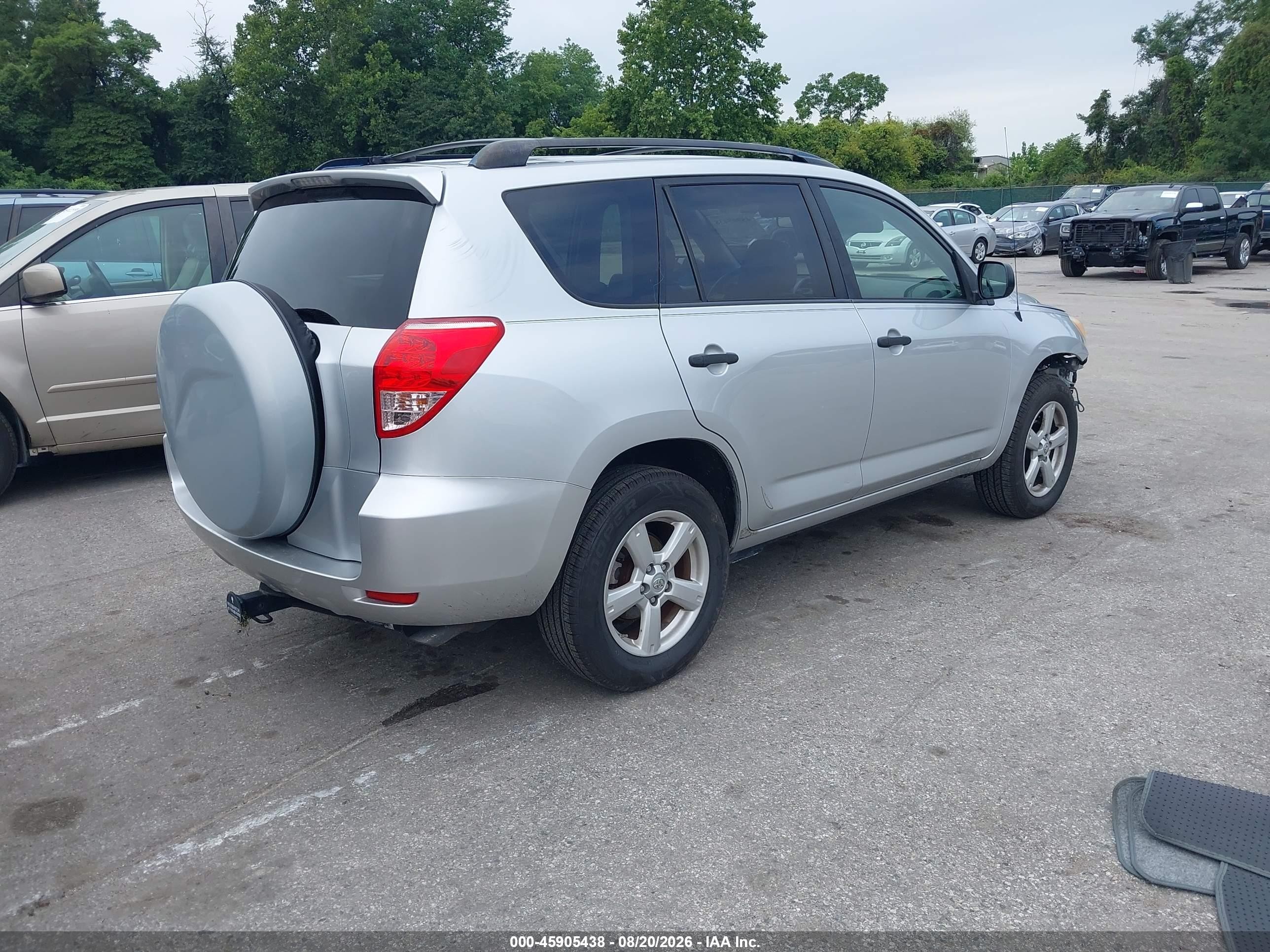 2006 Toyota Rav4   Silver vin: JTMZD33V565020728