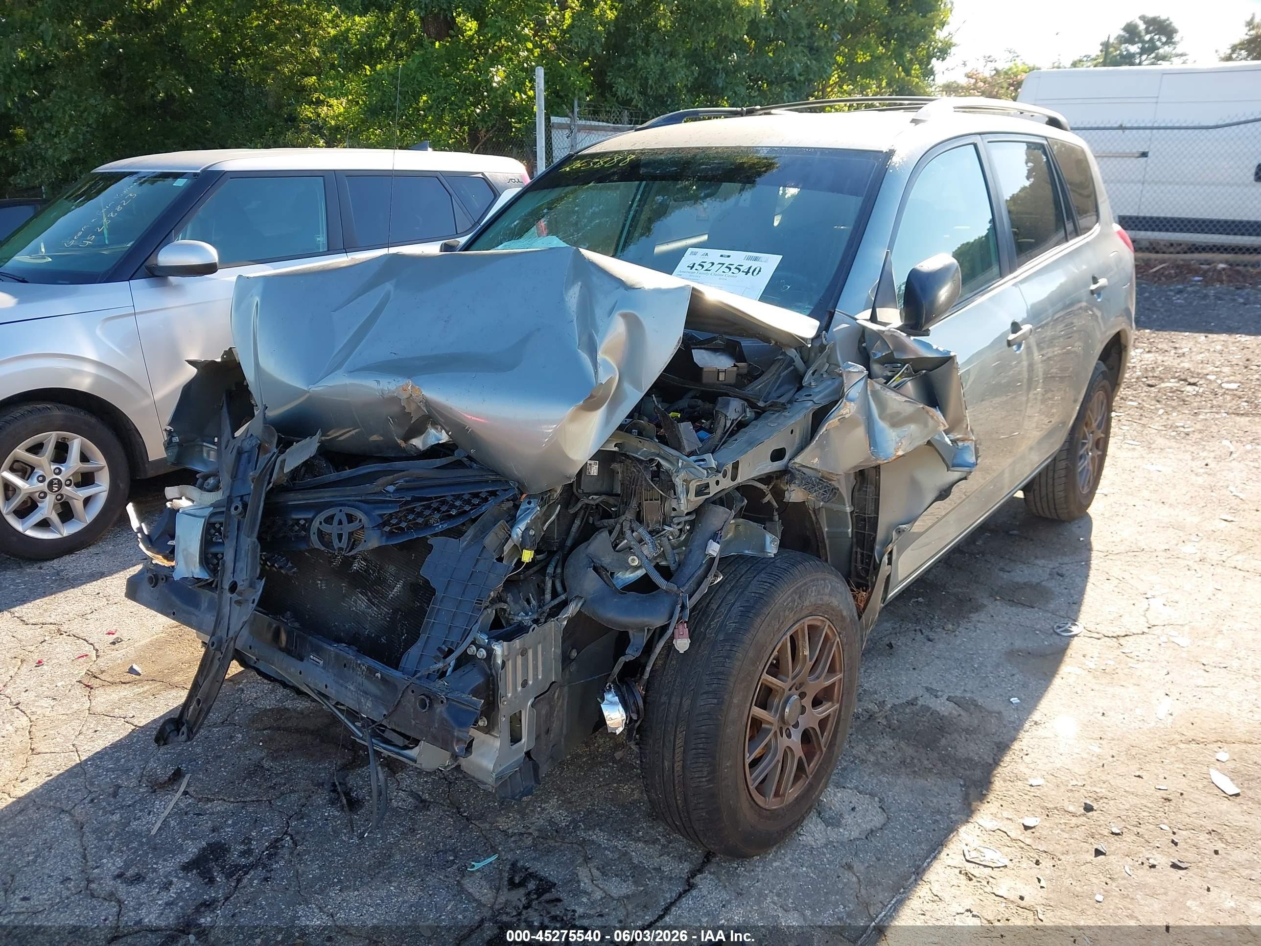 2006 Toyota Rav4   Green vin: JTMZD33V565024245