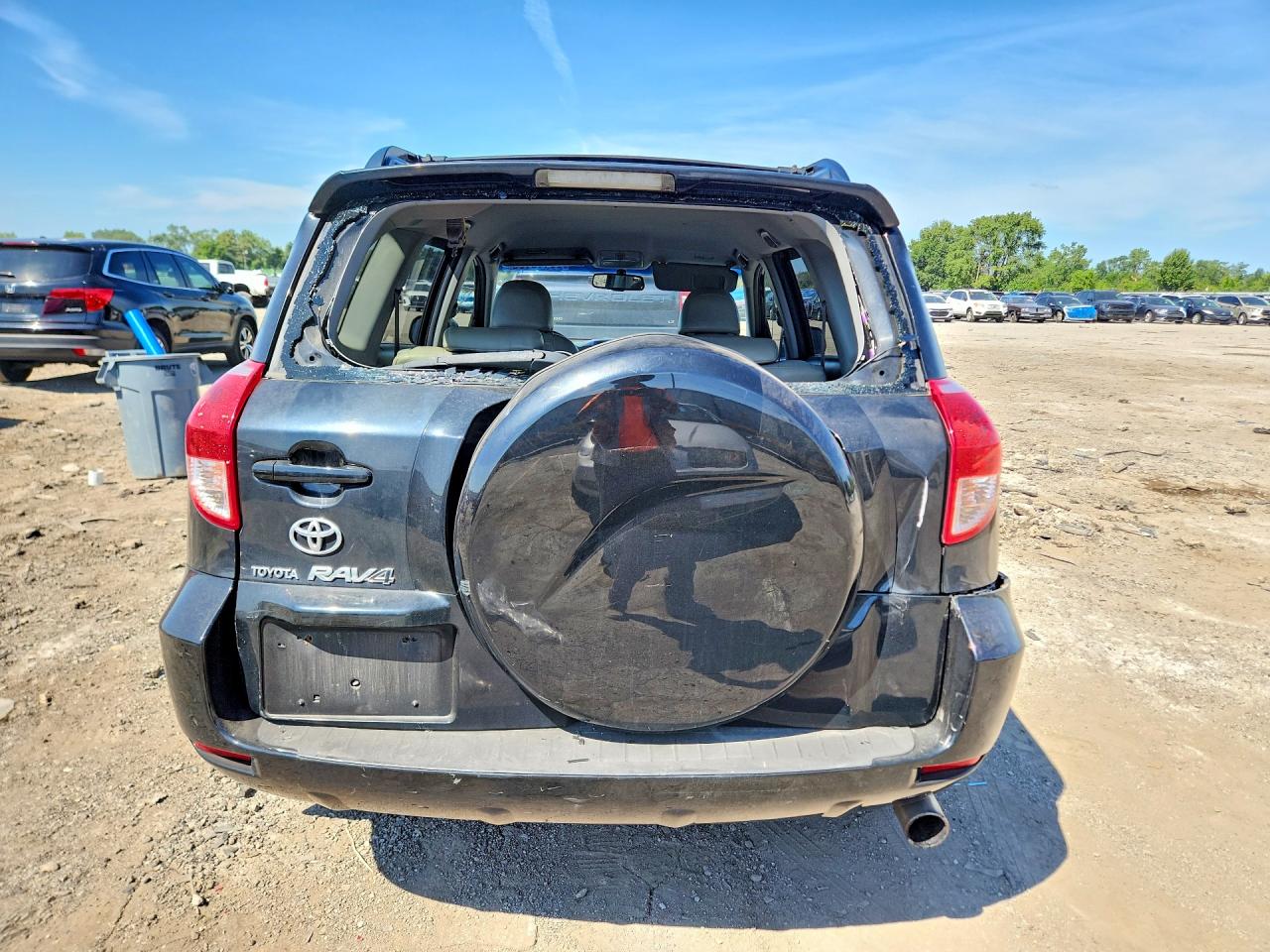 2006 Toyota Rav4 Base Black vin: JTMZD33V565026464