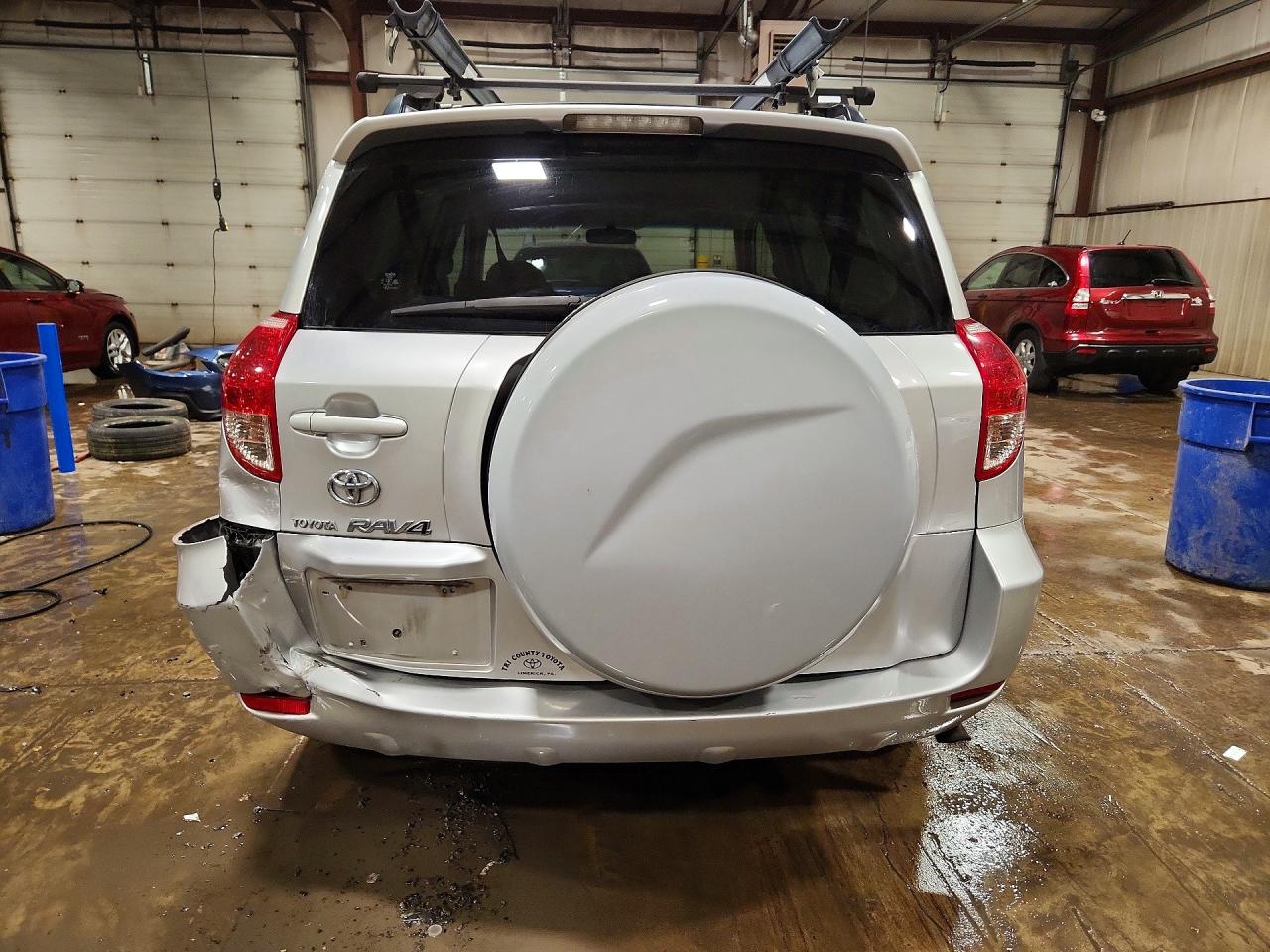 2007 Toyota Rav4 Base Silver vin: JTMZD33V575034162