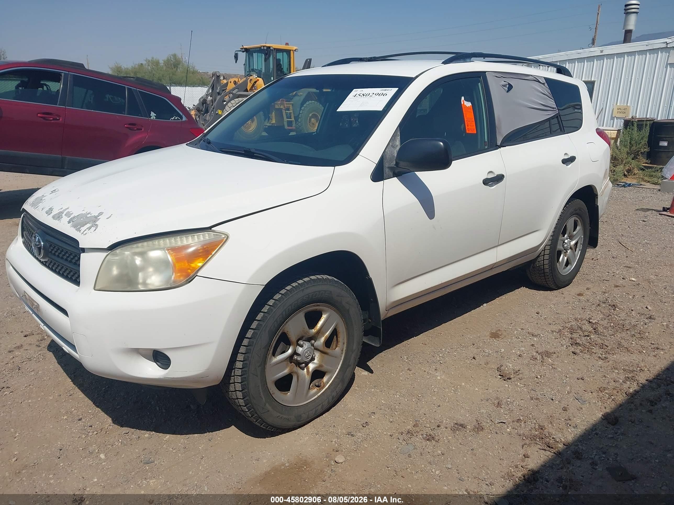 2007 Toyota Rav4   Белый vin: JTMZD33V575045615