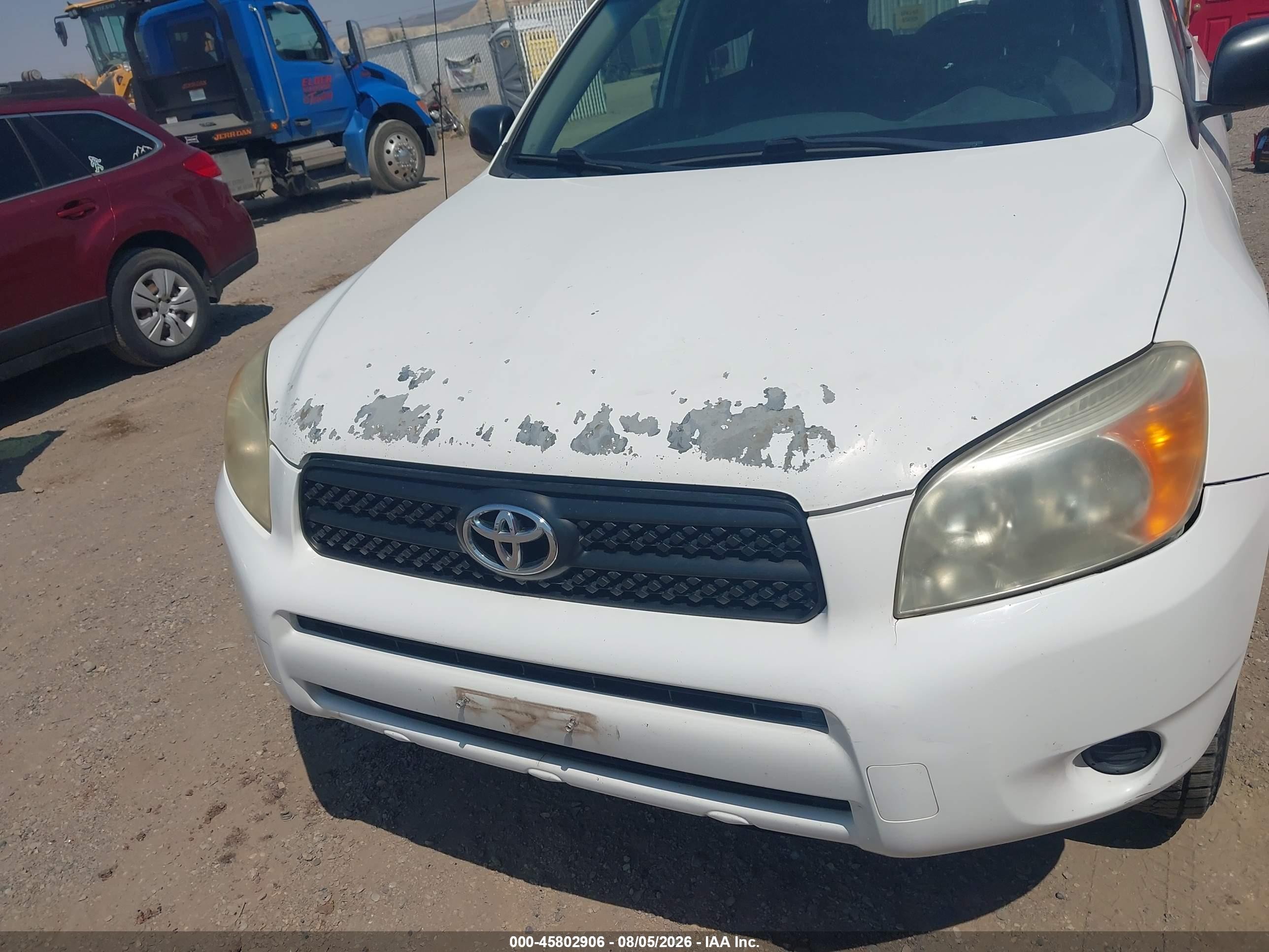 2007 Toyota Rav4   Белый vin: JTMZD33V575045615