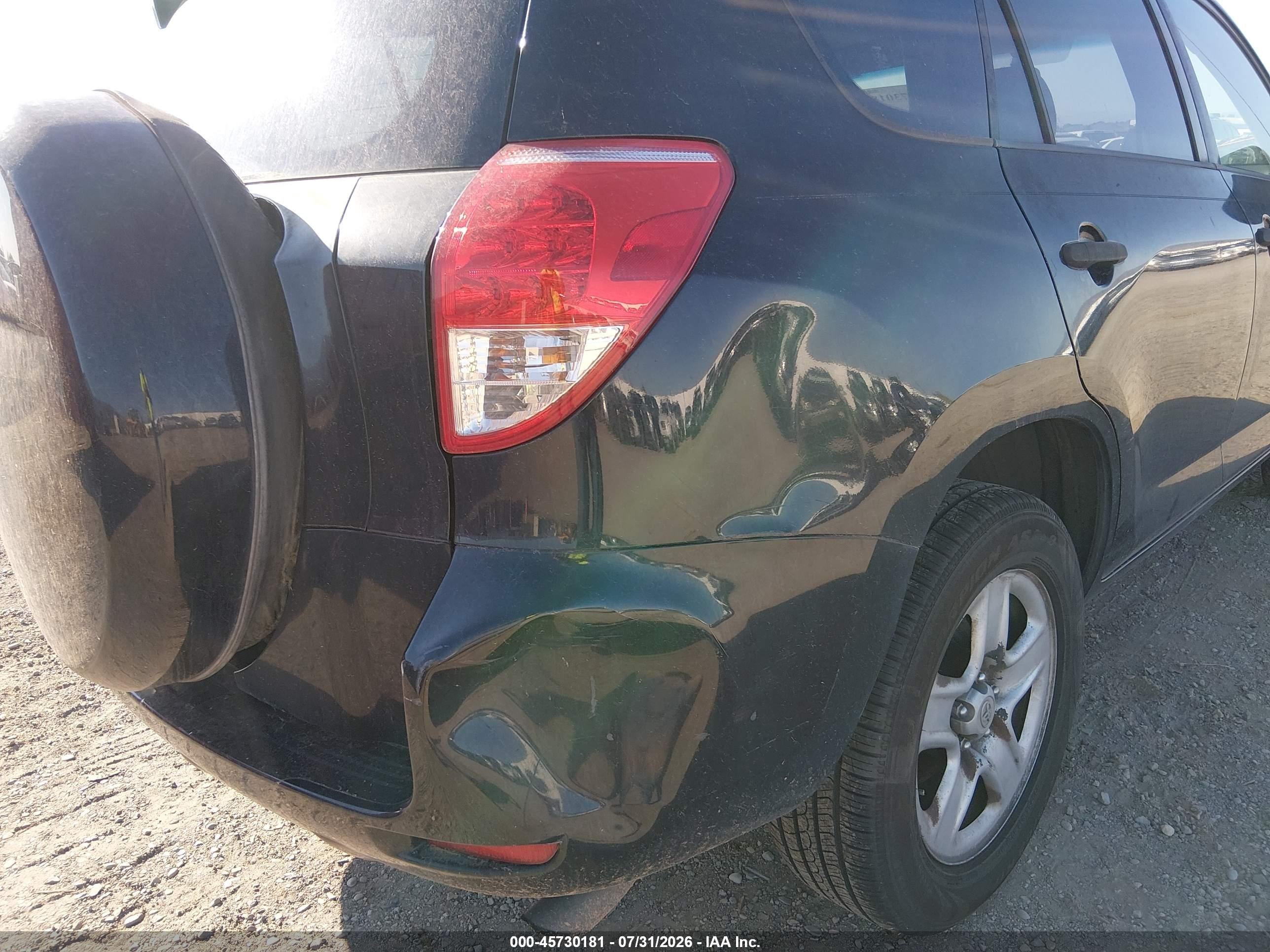 2007 Toyota Rav4   Черный vin: JTMZD33V576033152