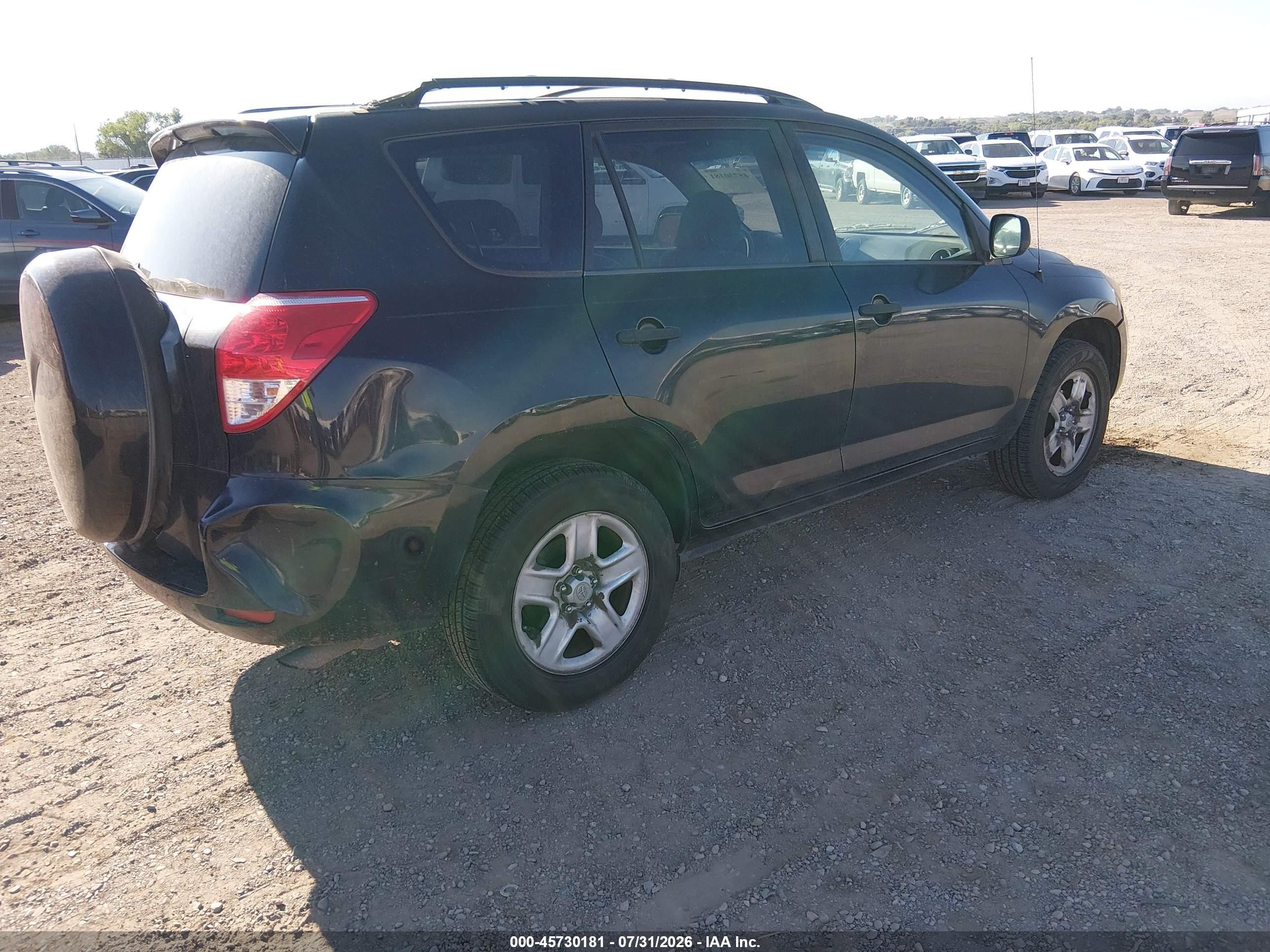 2007 Toyota Rav4   Черный vin: JTMZD33V576033152