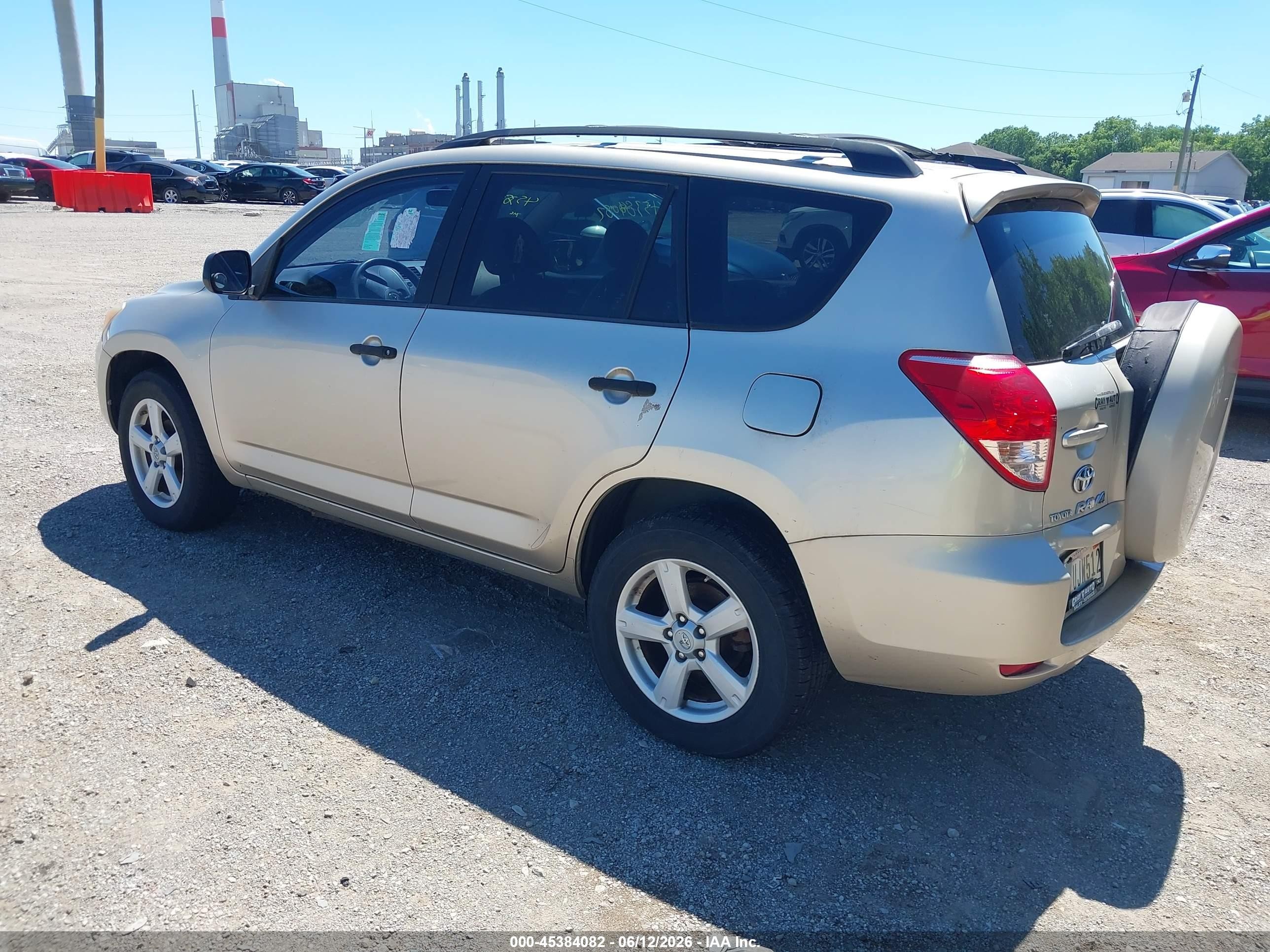 2007 Toyota Rav4   Gold vin: JTMZD33V576034768