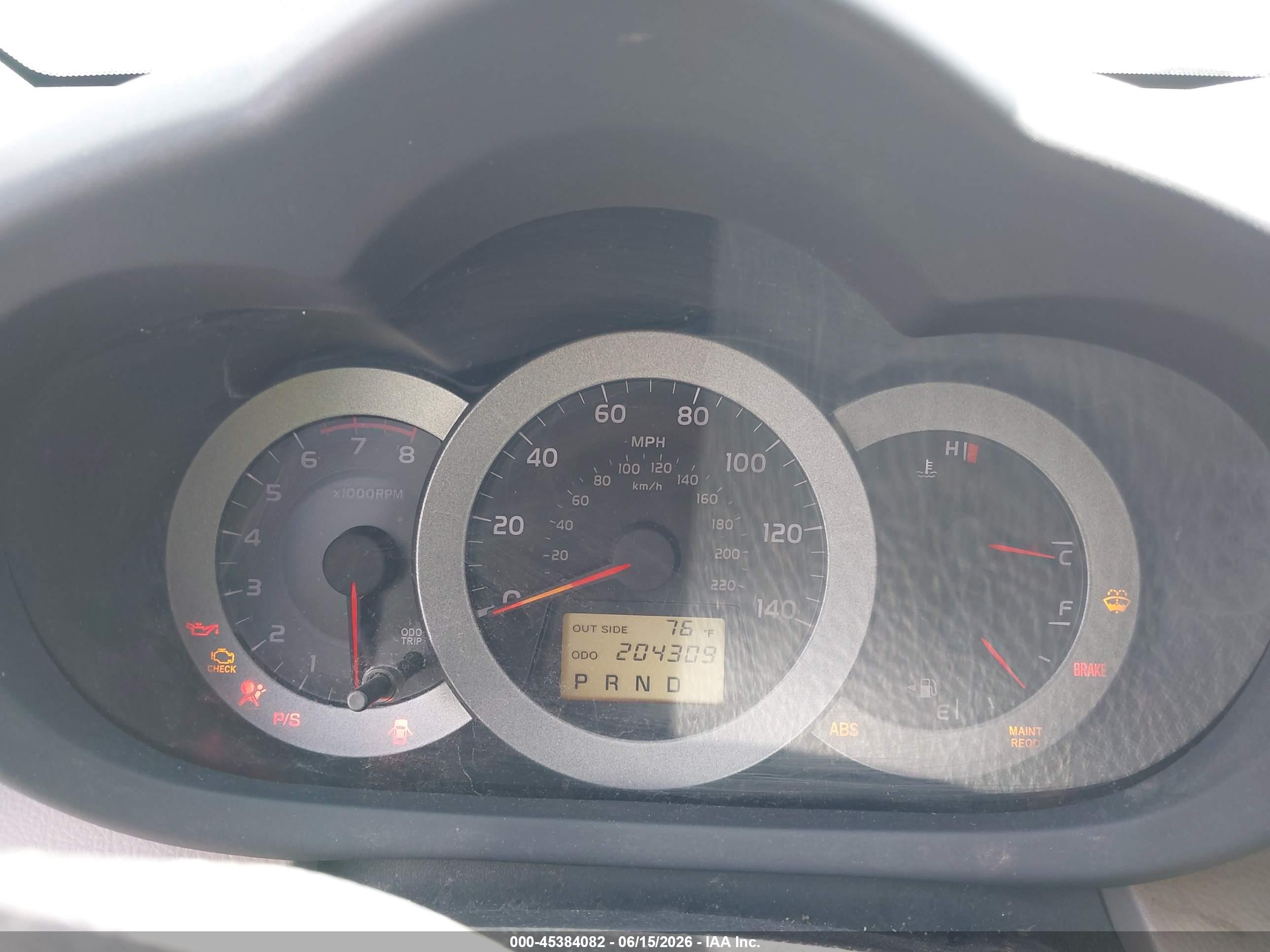 2007 Toyota Rav4   Gold vin: JTMZD33V576034768