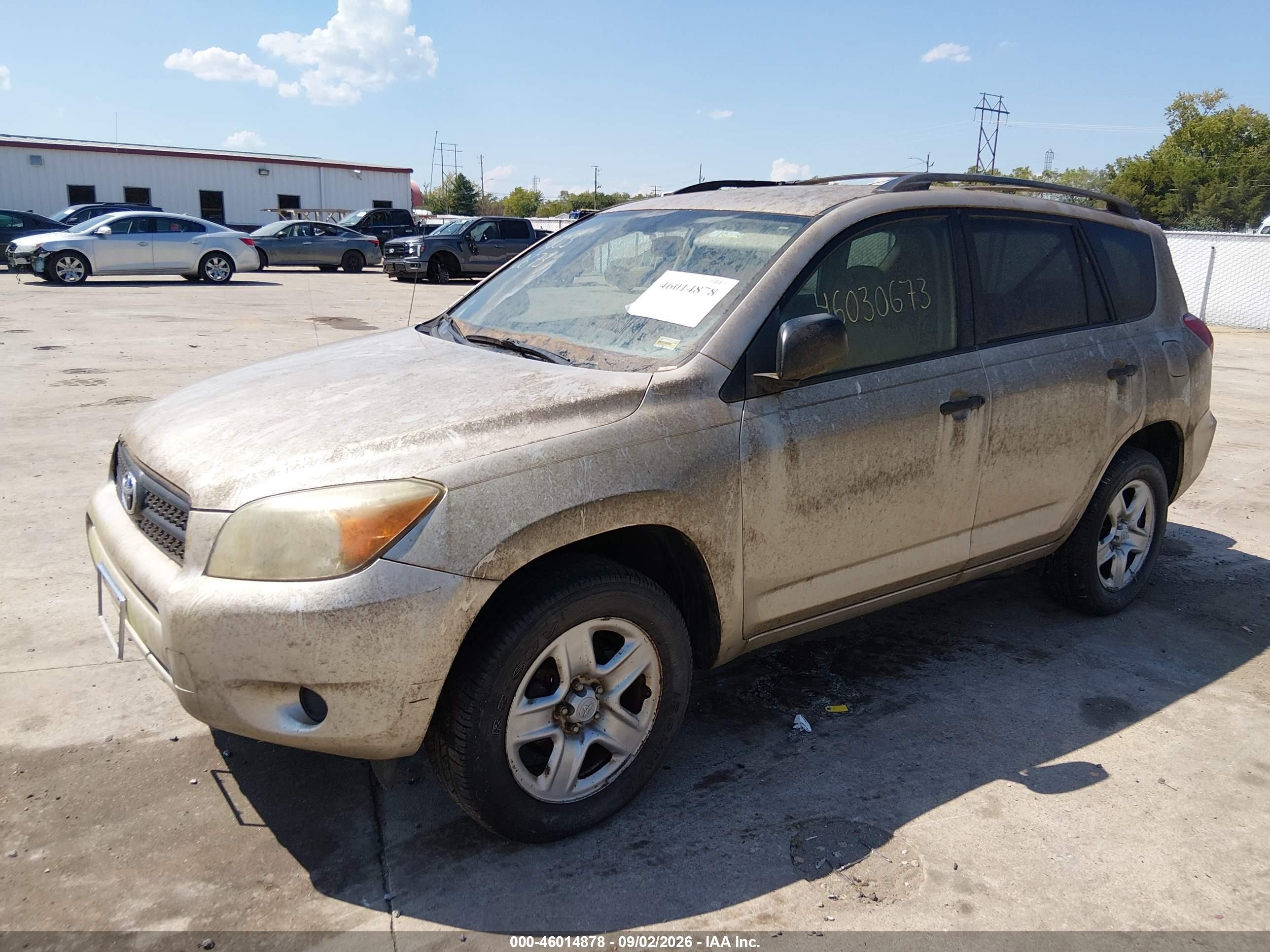 2007 Toyota Rav4   Gold vin: JTMZD33V576034950