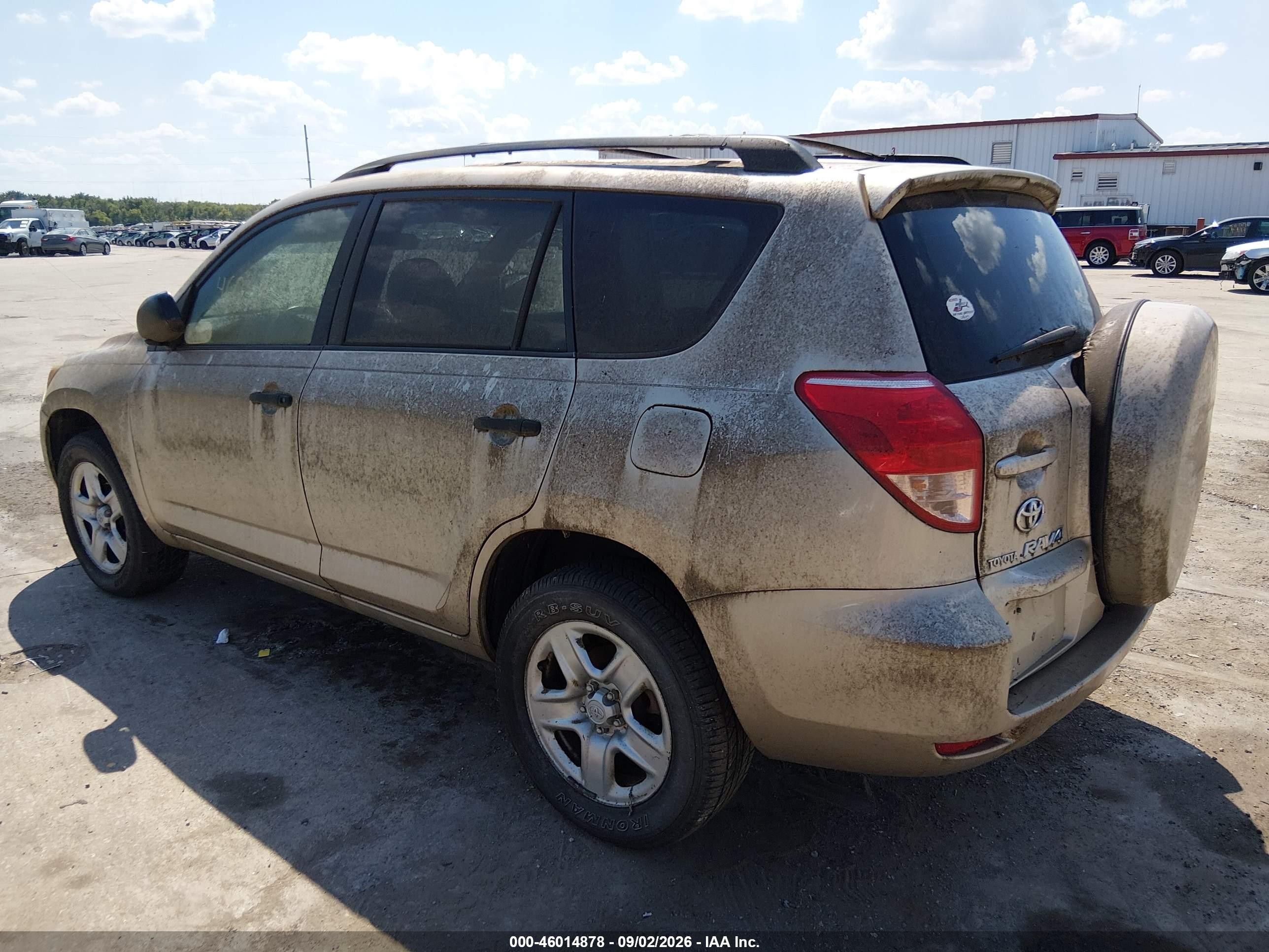 2007 Toyota Rav4   Gold vin: JTMZD33V576034950