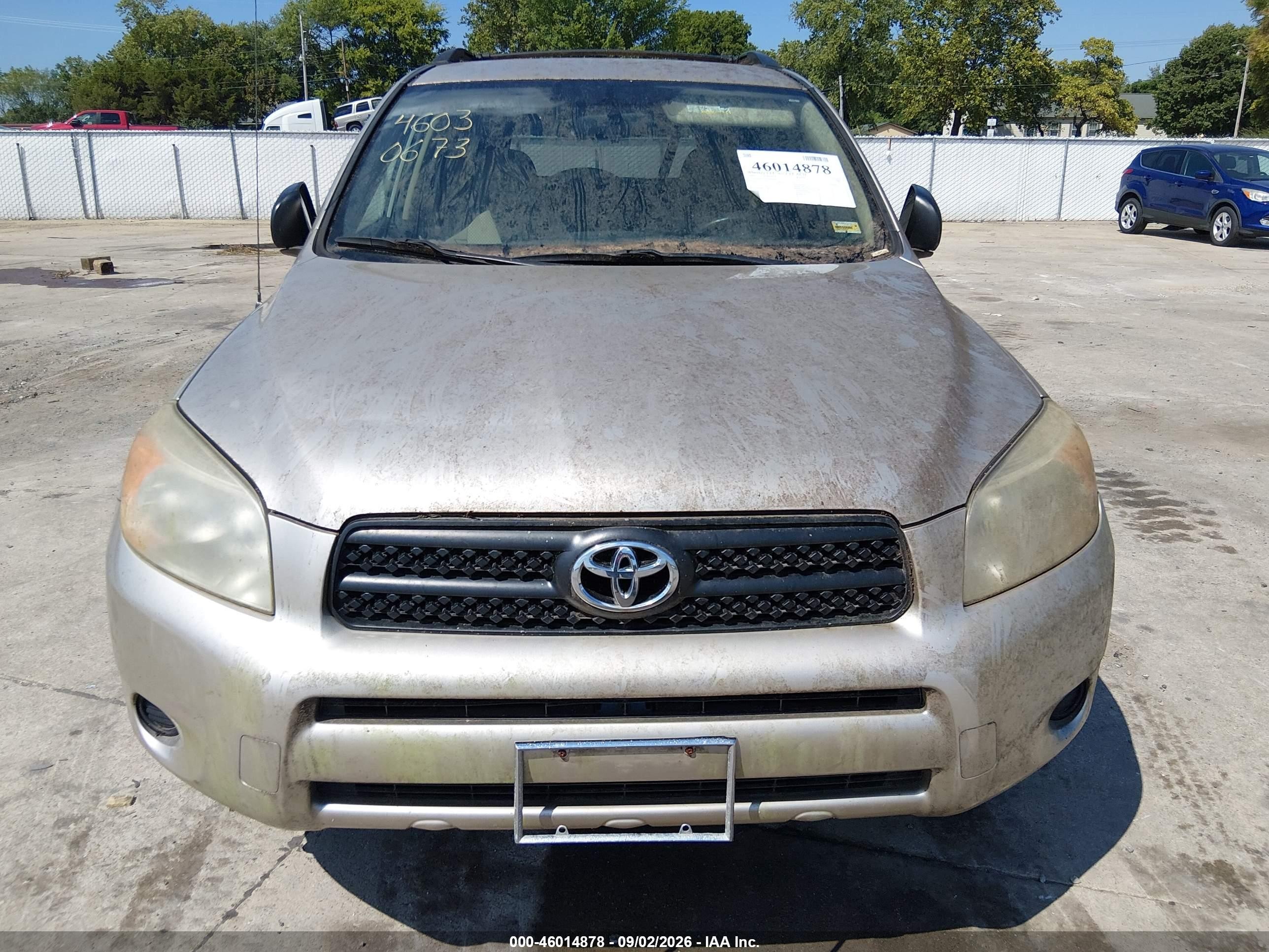 2007 Toyota Rav4   Gold vin: JTMZD33V576034950