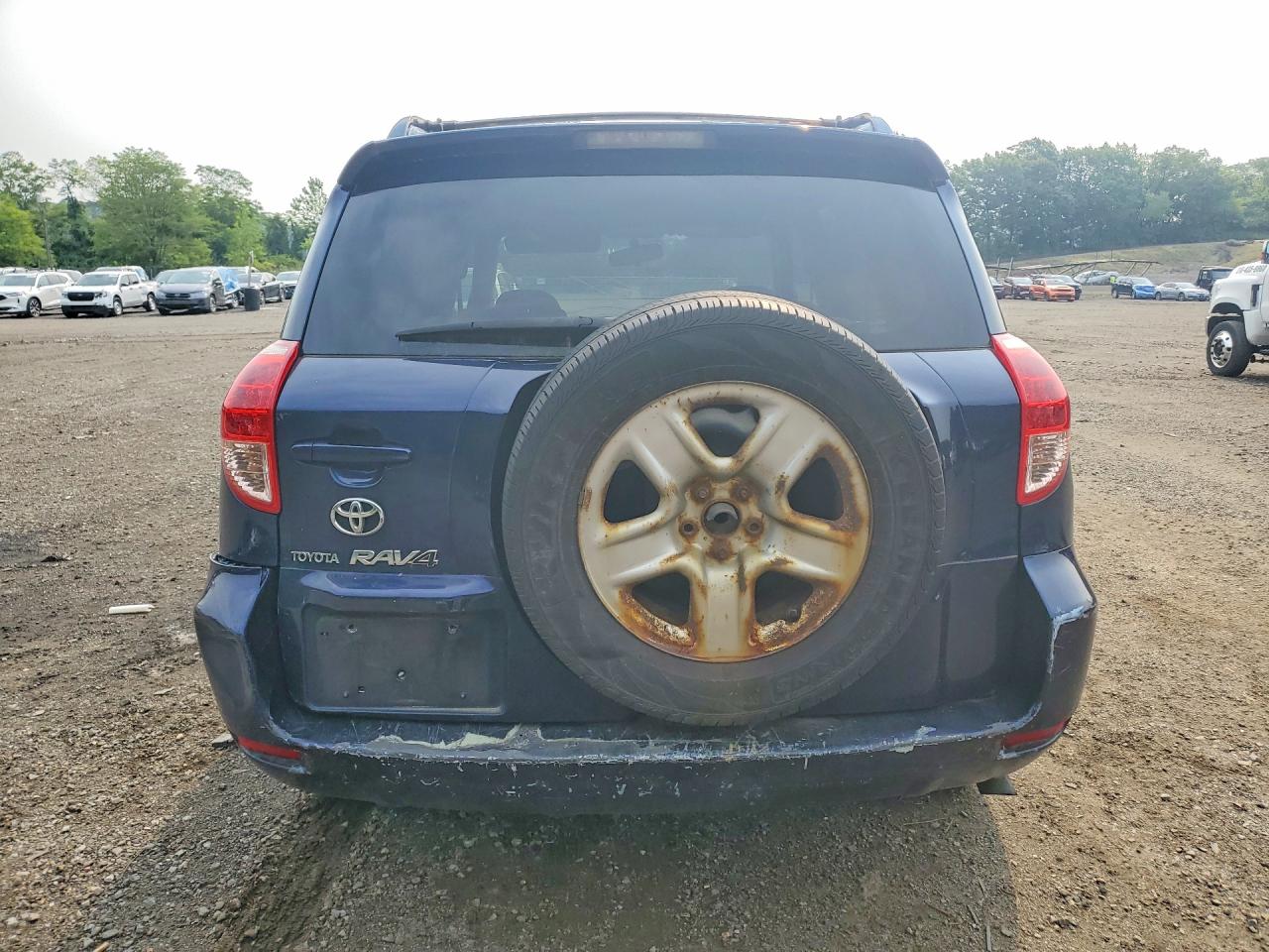 2007 Toyota Rav4 Base Blue vin: JTMZD33V576049142