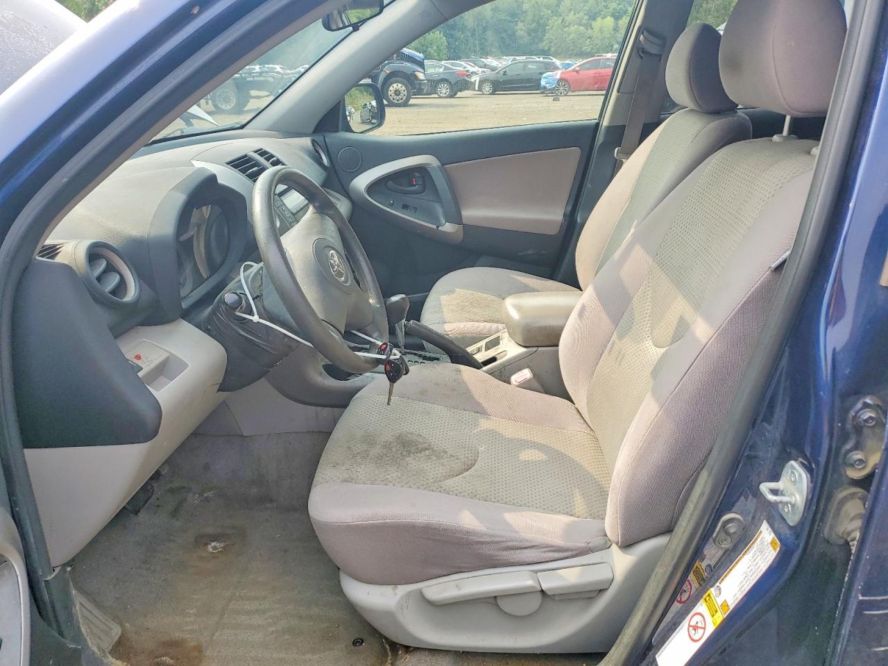2007 Toyota Rav4 Base Blue vin: JTMZD33V576049142