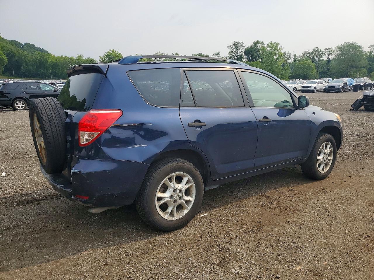 2007 Toyota Rav4 Base Blue vin: JTMZD33V576049142