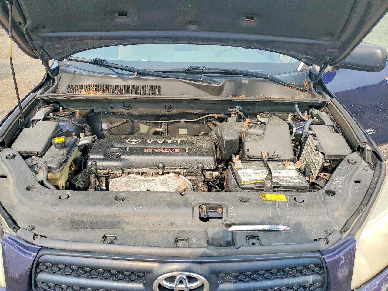 2007 Toyota Rav4 Base Blue vin: JTMZD33V576049142
