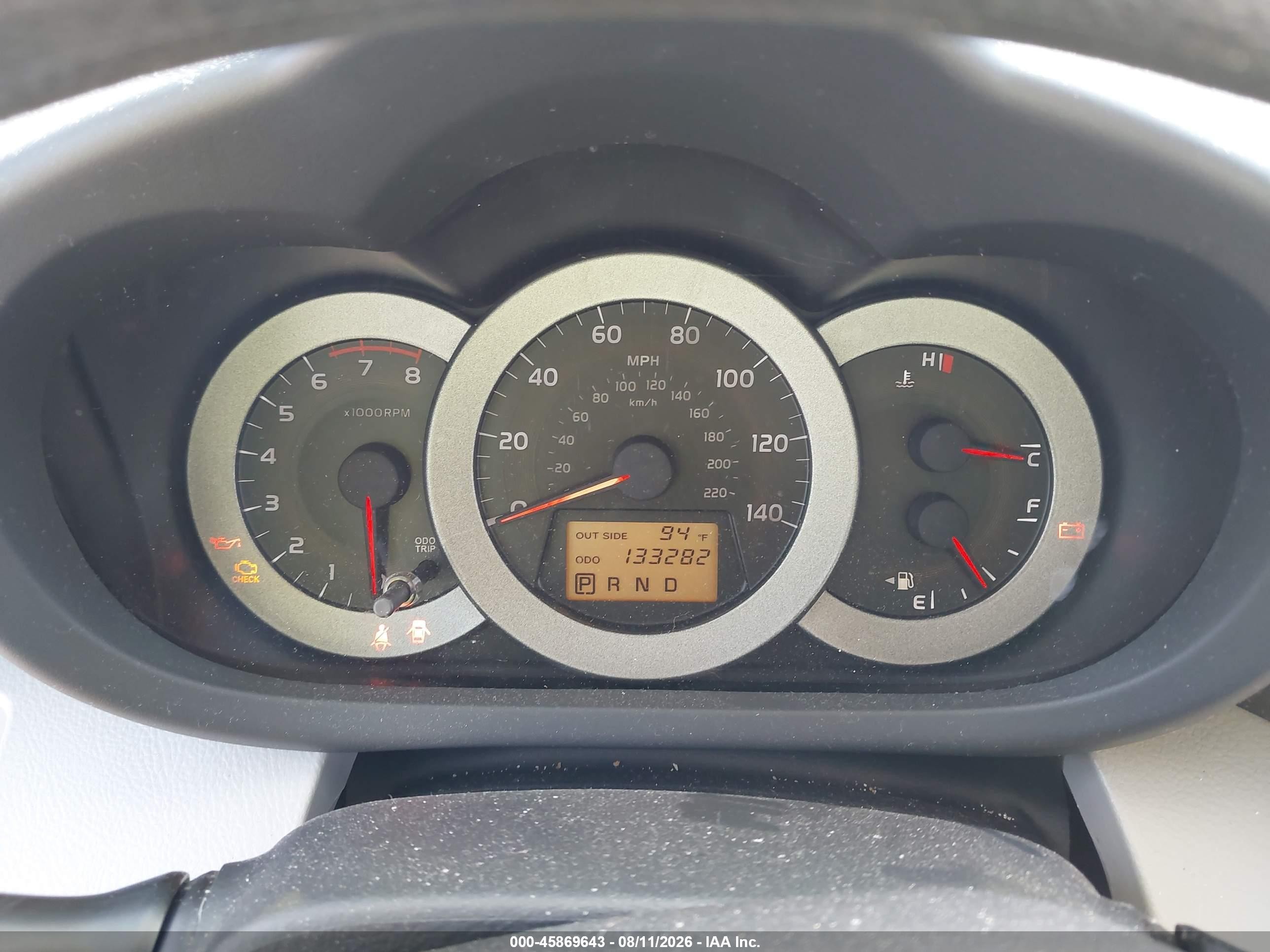 2008 Toyota Rav4   Silver vin: JTMZD33V585089762