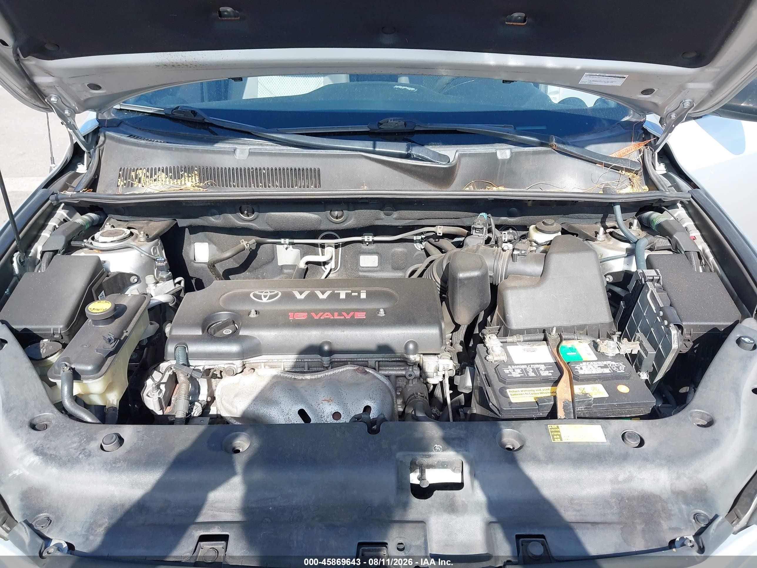 2008 Toyota Rav4   Silver vin: JTMZD33V585089762