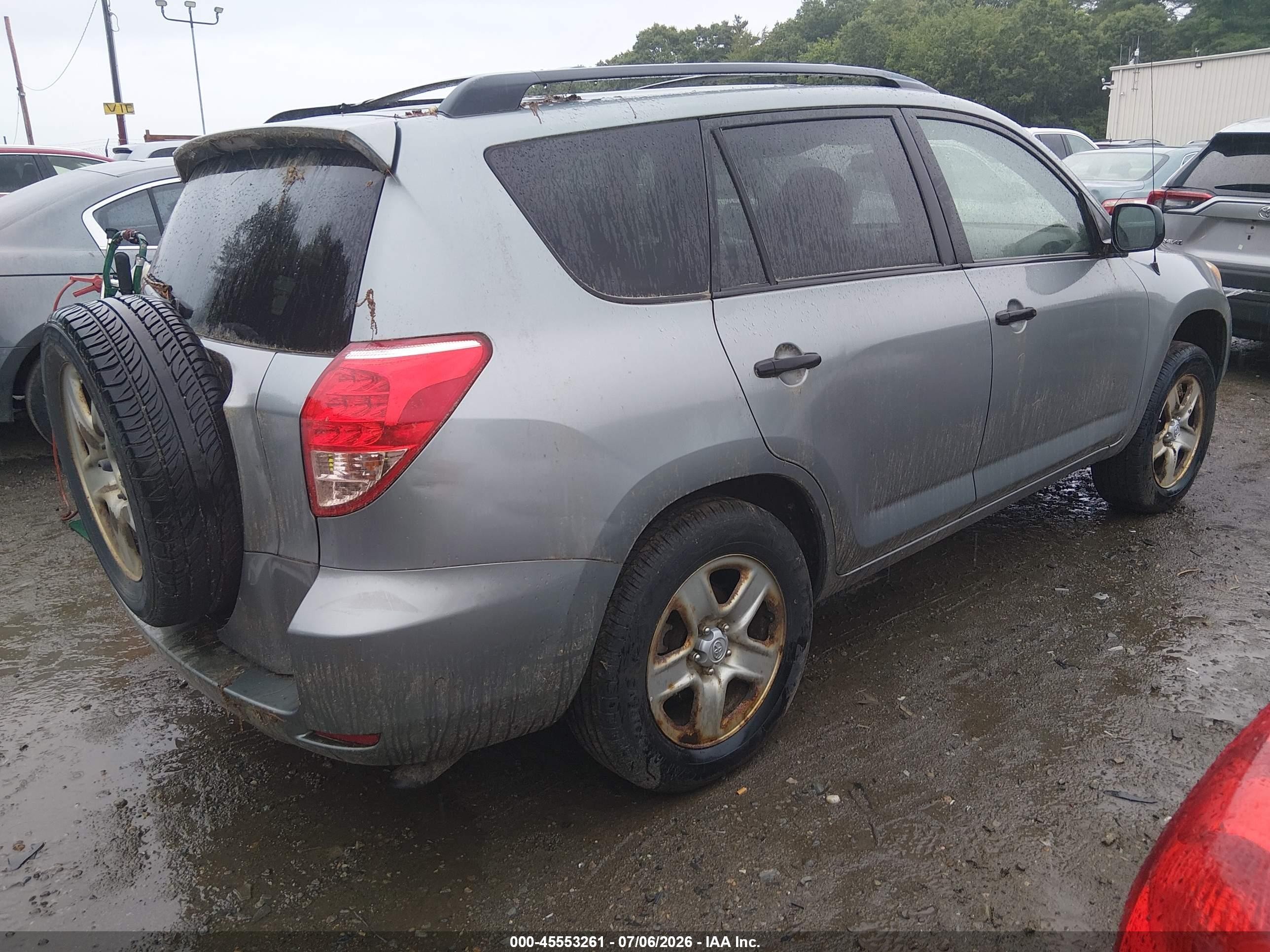 2008 Toyota Rav4   Green vin: JTMZD33V585094735