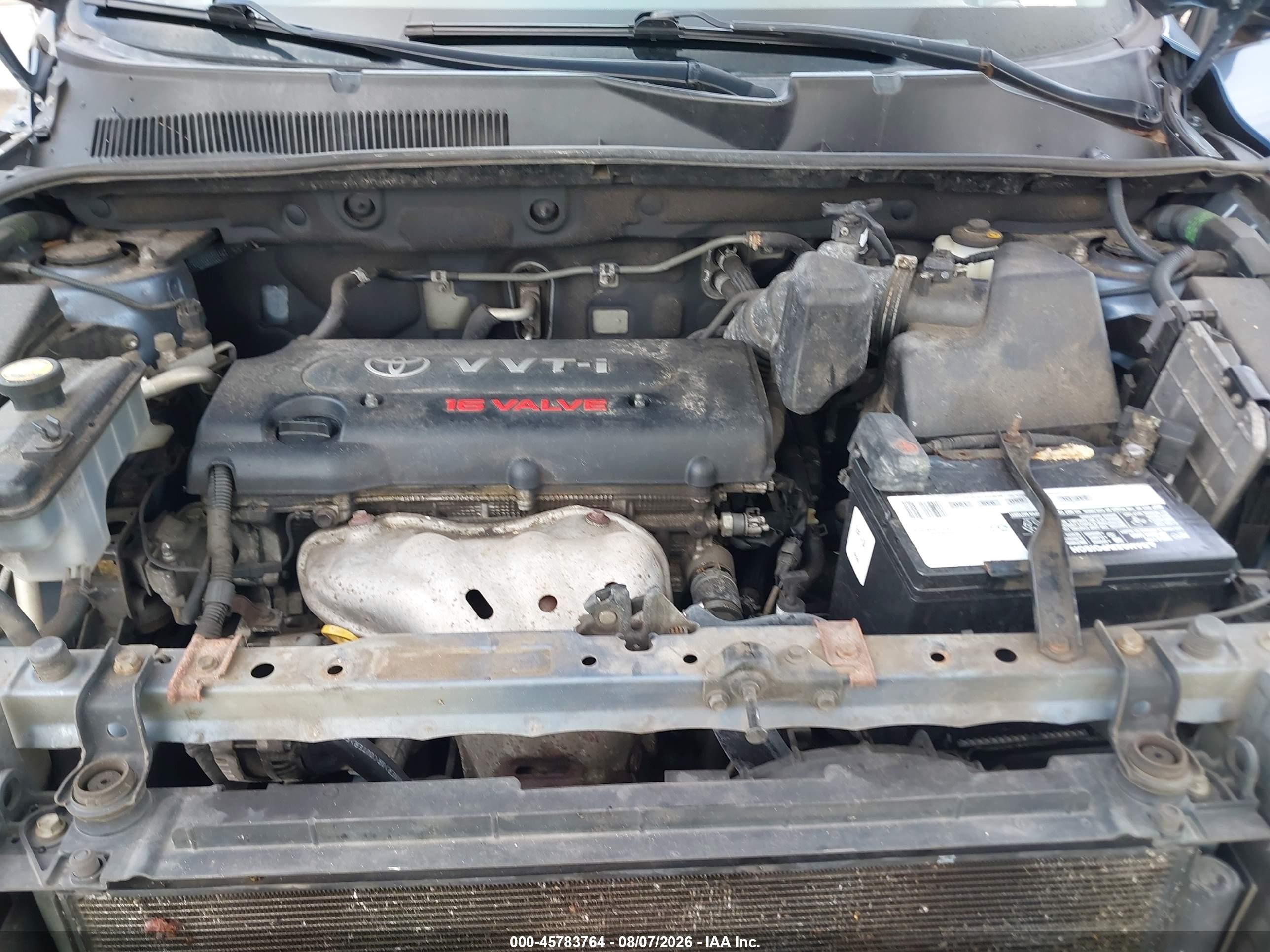 2008 Toyota Rav4   Синий vin: JTMZD33V585107449