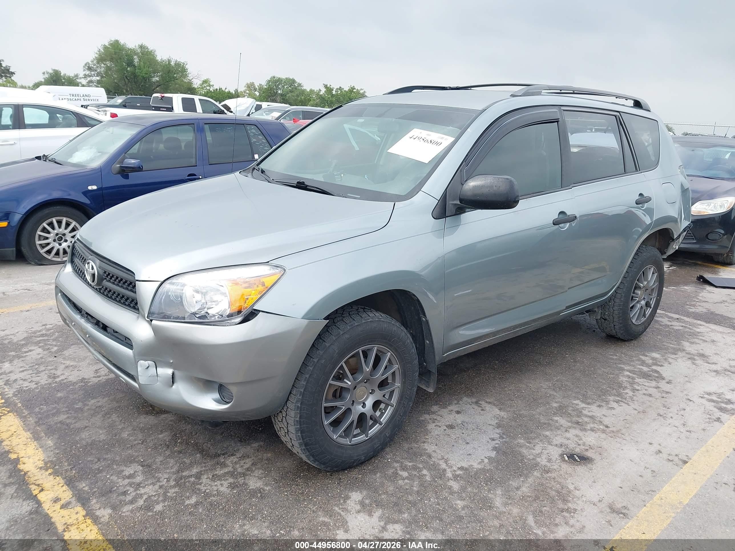 2008 Toyota Rav4   Silver vin: JTMZD33V586061289