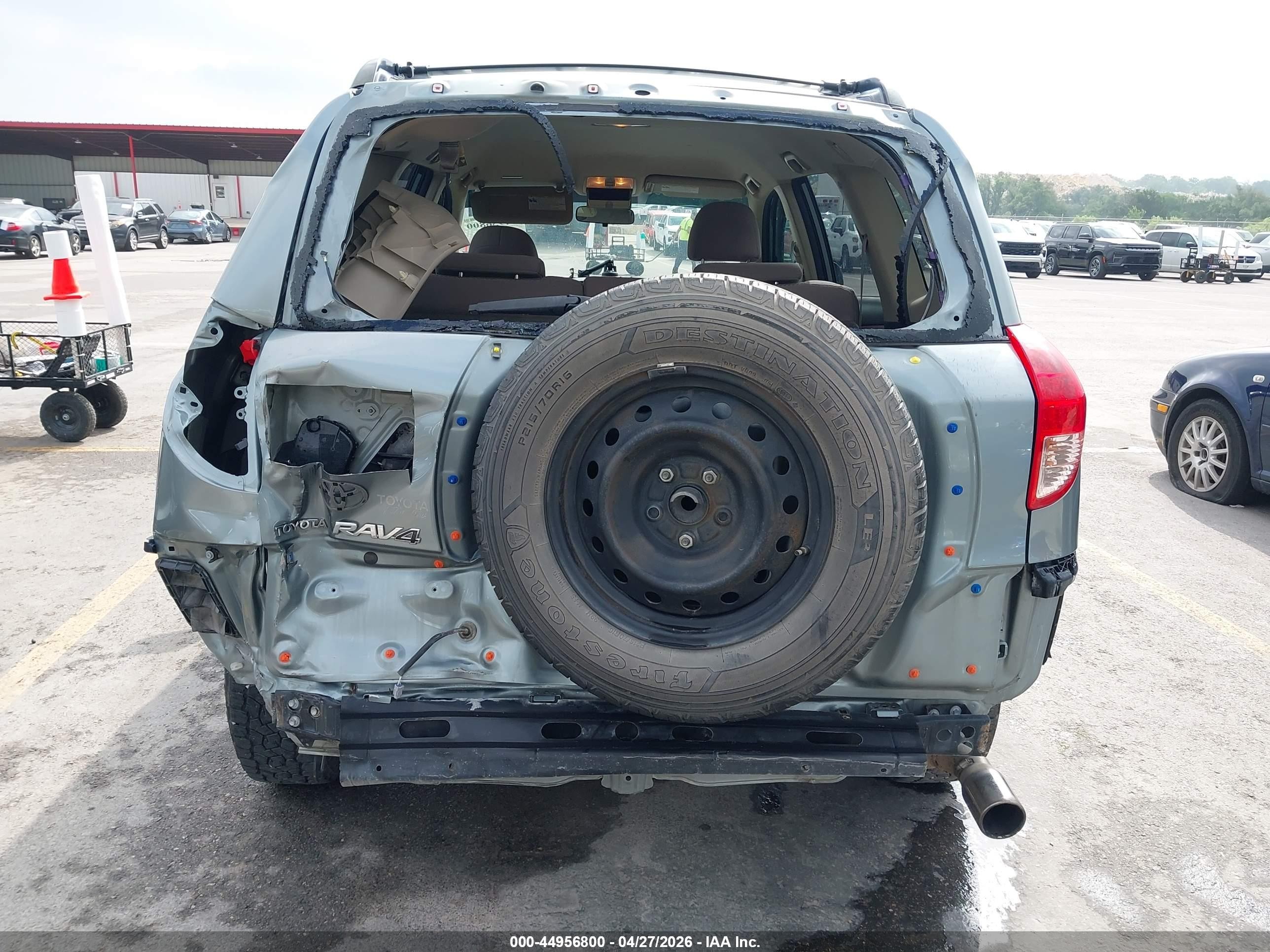 2008 Toyota Rav4   Silver vin: JTMZD33V586061289