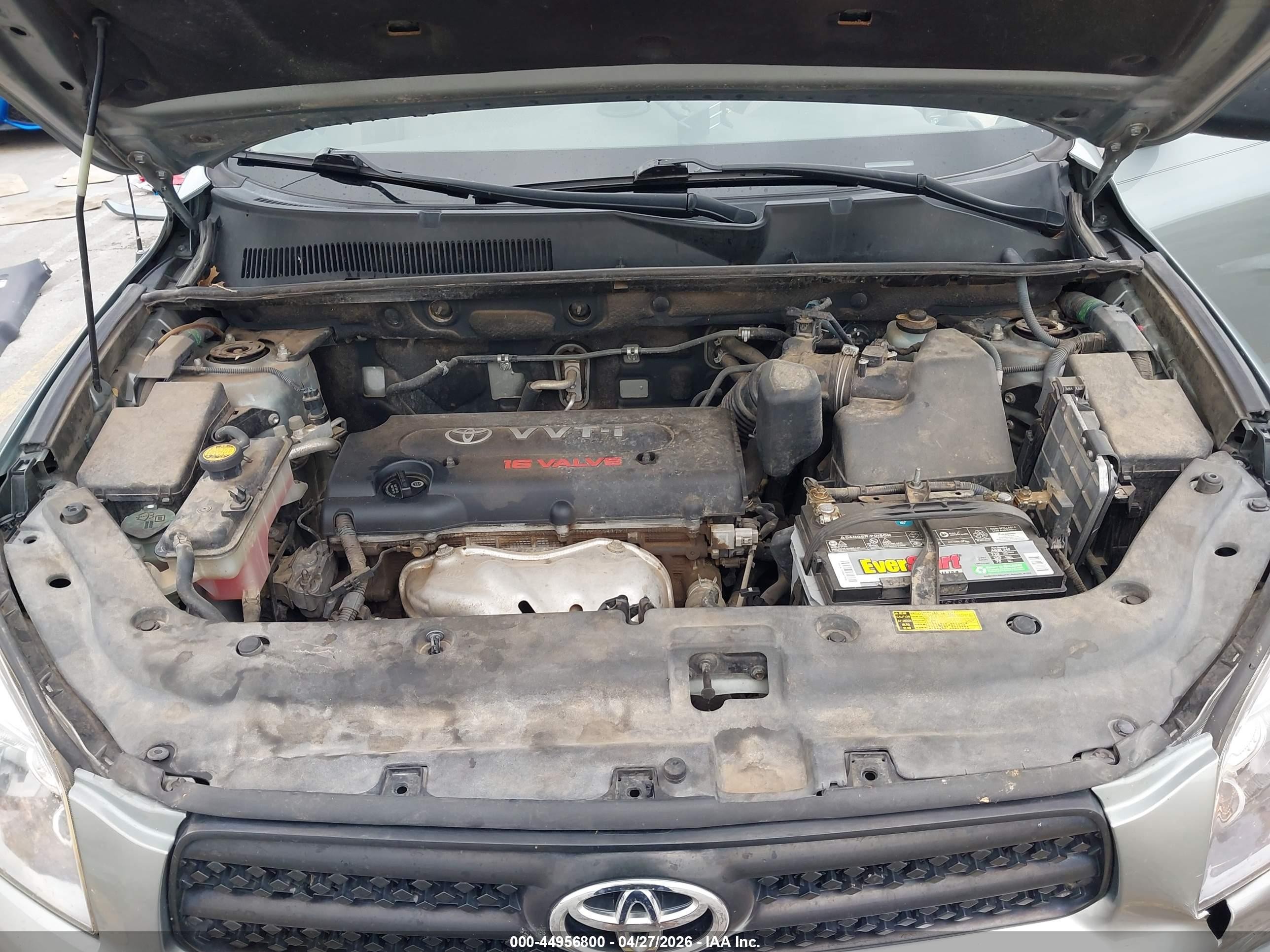 2008 Toyota Rav4   Silver vin: JTMZD33V586061289