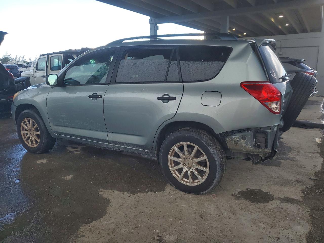 2008 Toyota Rav4 Base Teal vin: JTMZD33V586062040