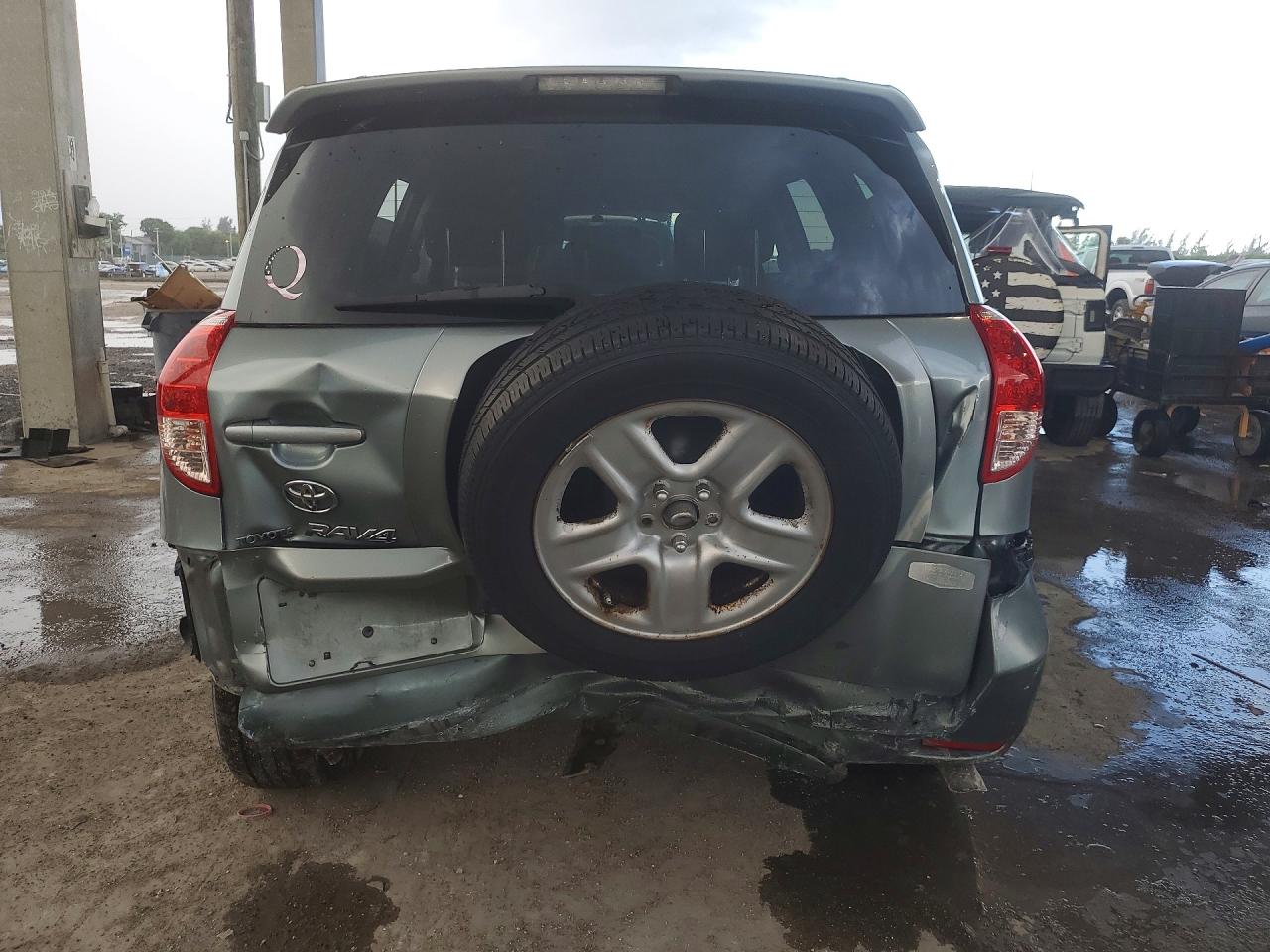 2008 Toyota Rav4 Base Teal vin: JTMZD33V586062040